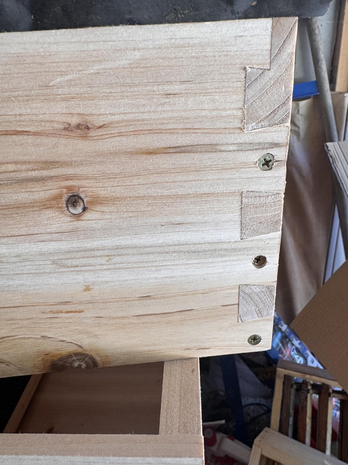 POLLIBEE 10 Frame Langstroth Beehives,Bee Keeping Starter Kit Includes 1 Deep Box & 1 Medium Box with Beehive Frames and Foundations,Complete Beehive Kit for Beekeeper customer photo 1
