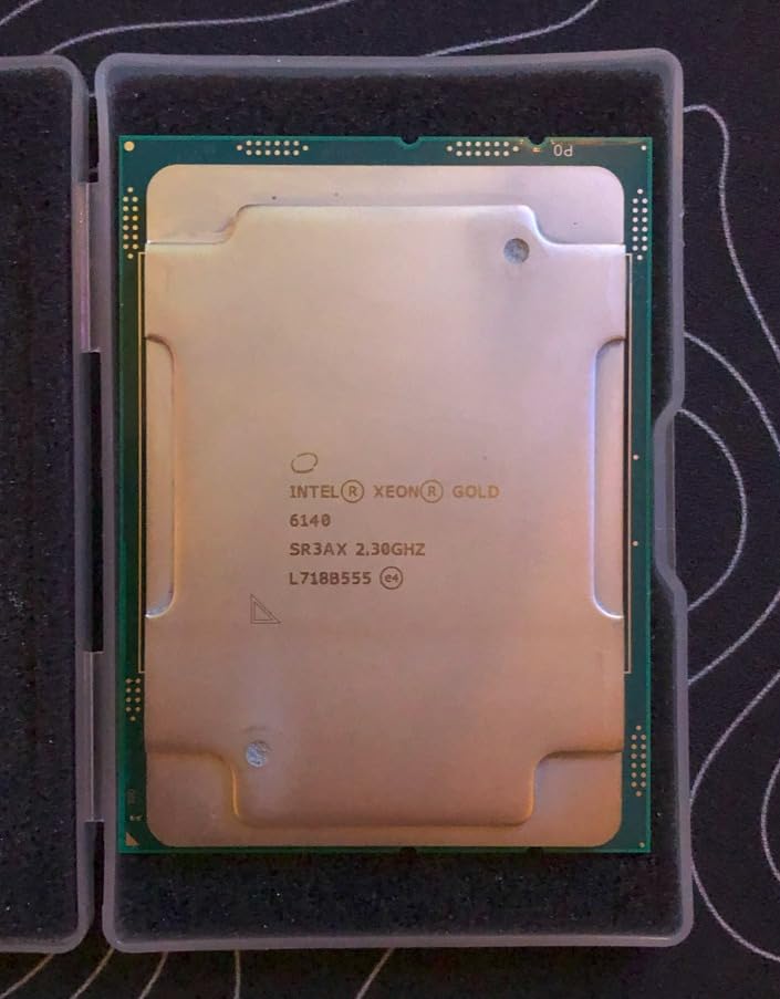 Intel Xeon Gold 6140 2.3GHz 24.75M 18 Core FCLGA3647 CPU Processor SR3AX (Renewed) customer photo 4