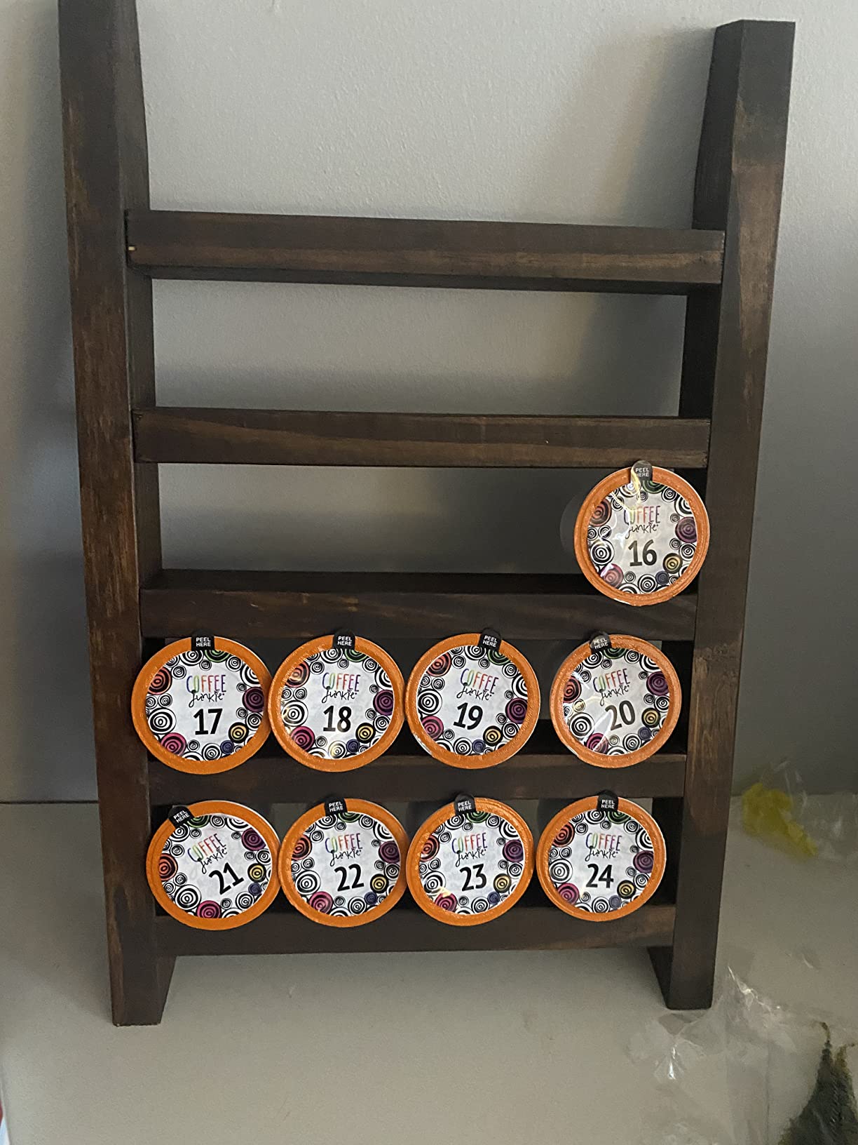 Coffee Junkie Gourmet Coffee Advent Calendar, Single Serve Pods - Certified Organic customer photo 1