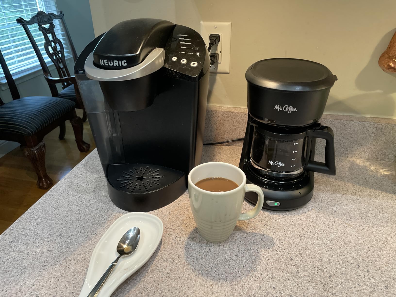 Mr. Coffee 5-Cup Mini Brew Switch Coffee Maker, Black customer photo 2