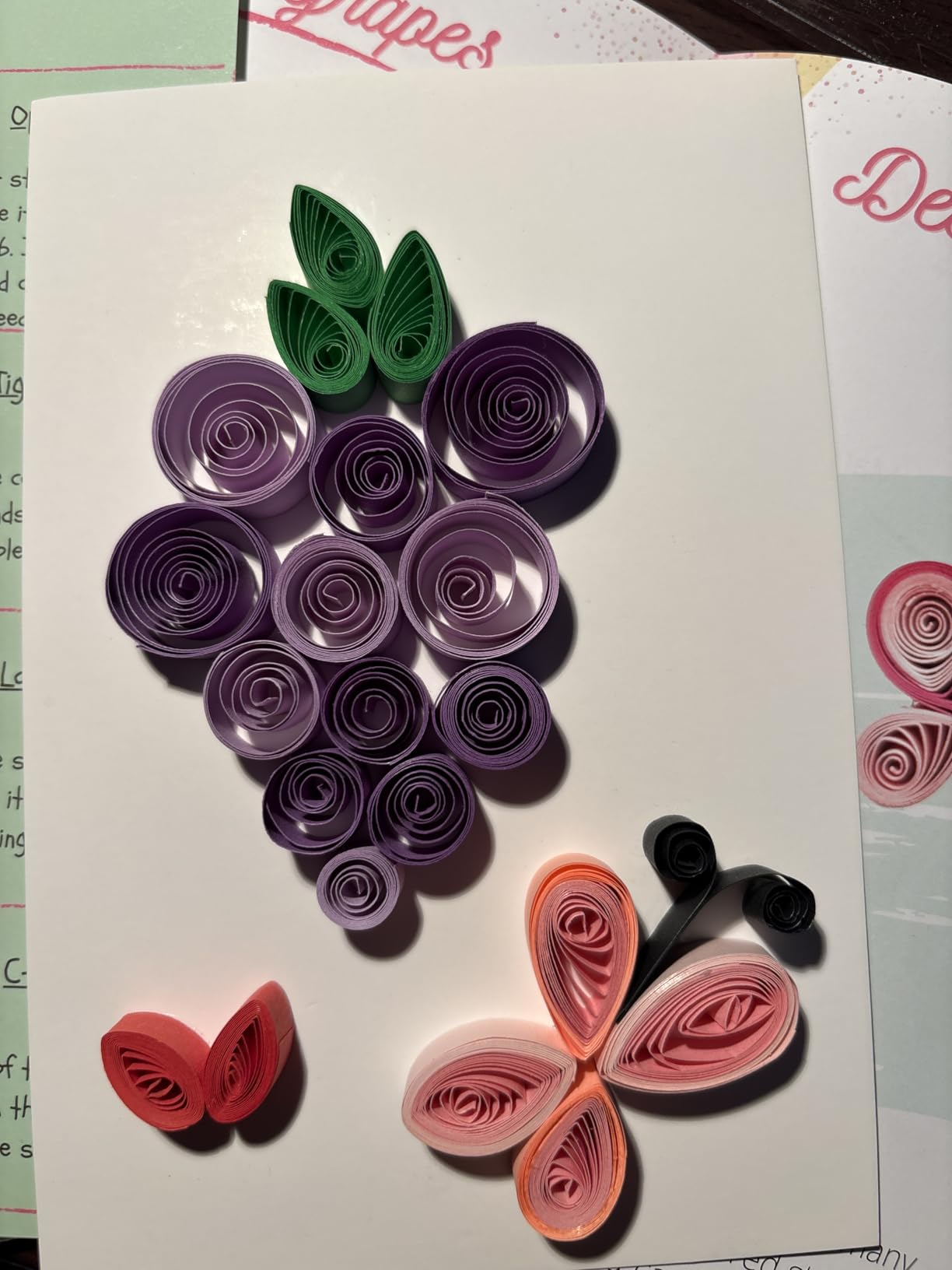 MY CREATIVE CAMP Beginner's Quilling Kit for Kids and Adults, DIY Craft Kit with Tools, Instructions & Storage Box, Makes 10+ Fun Projects customer photo 1