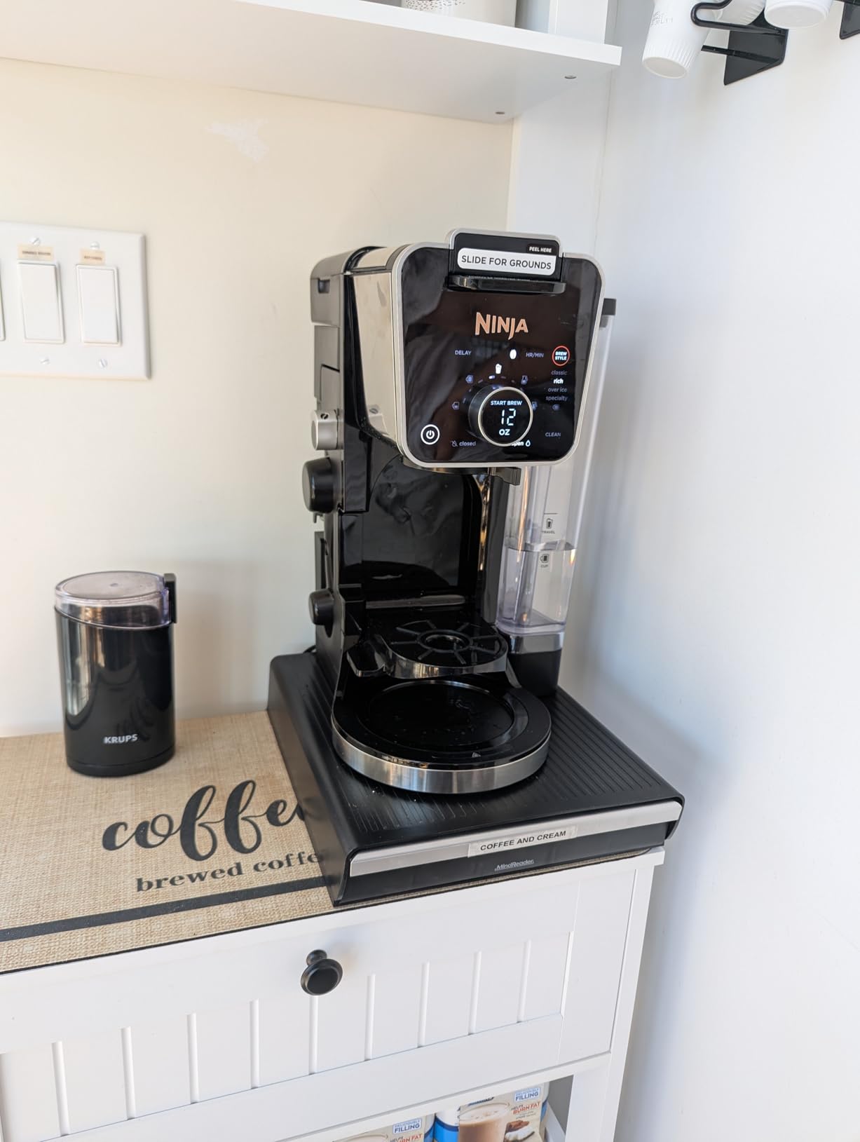 Ninja Drip Coffee Maker With K Cup Combo, DualBrew Pro Specialty Coffee System, Coffee Machine Compatible with K-Cup Pods, 12 Cup Single Serve Coffee Makers with Paper Filter, CFP301 customer photo 1