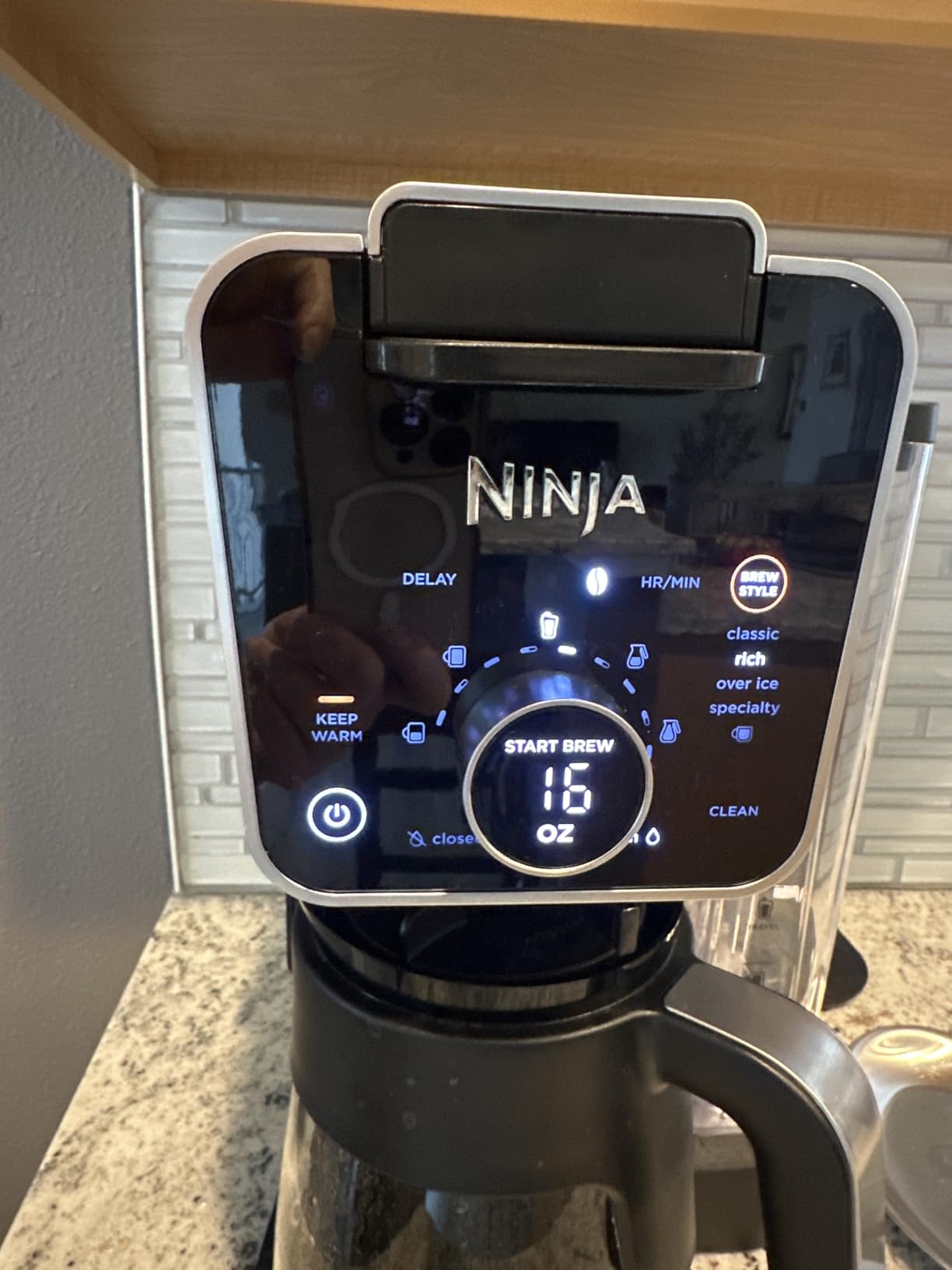Ninja Drip Coffee Maker With K Cup Combo, DualBrew Pro Specialty Coffee System, Coffee Machine Compatible with K-Cup Pods, 12 Cup Single Serve Coffee Makers with Paper Filter, CFP301 customer photo 2