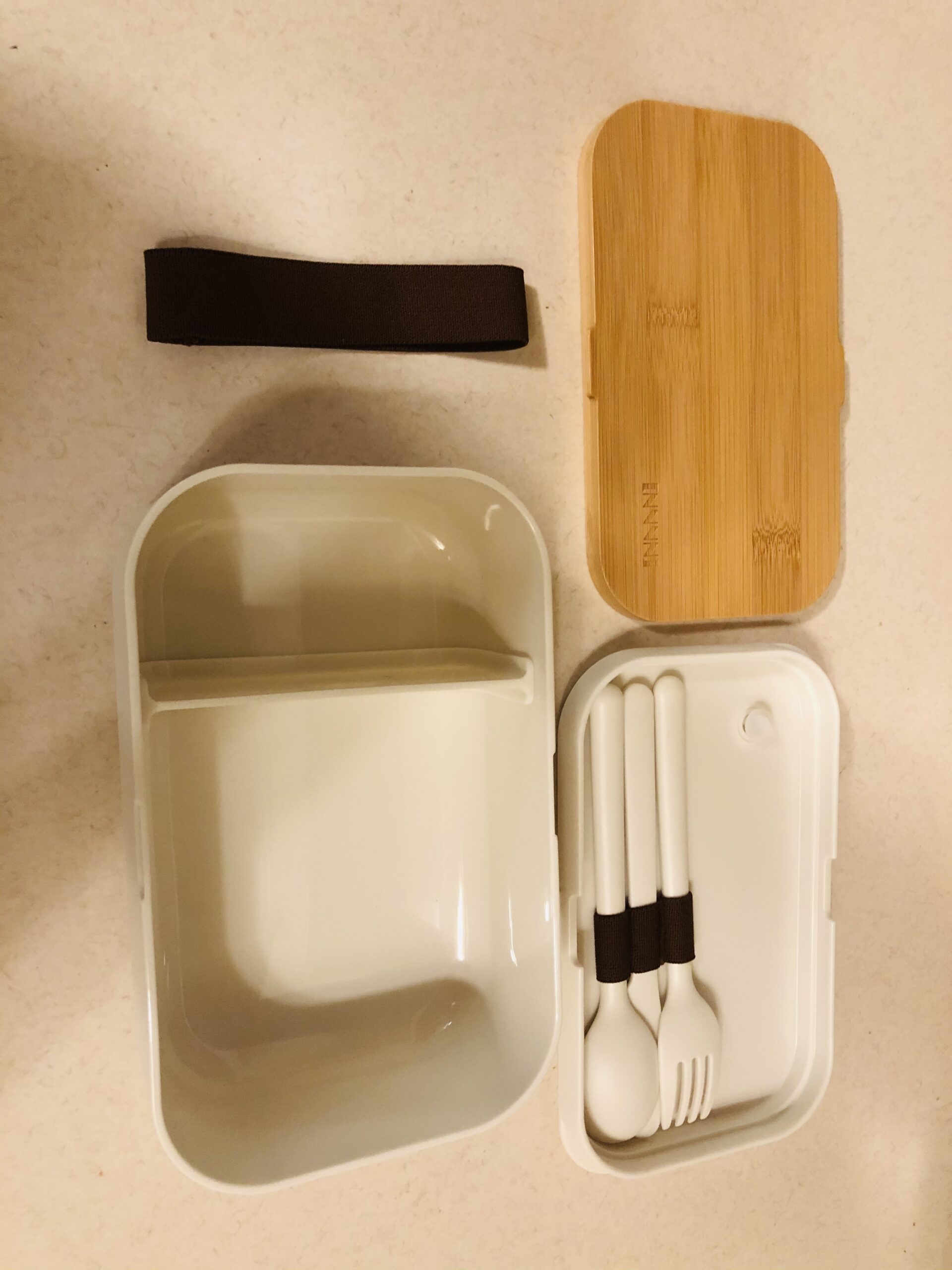 Bento Box Adult Lunch Box Containers - Japanese, Natural Bamboo Lid, Microwave safe, Dishwasher Safe, Small, Bpa free, Women, Cutlery & Chopsticks customer photo 2