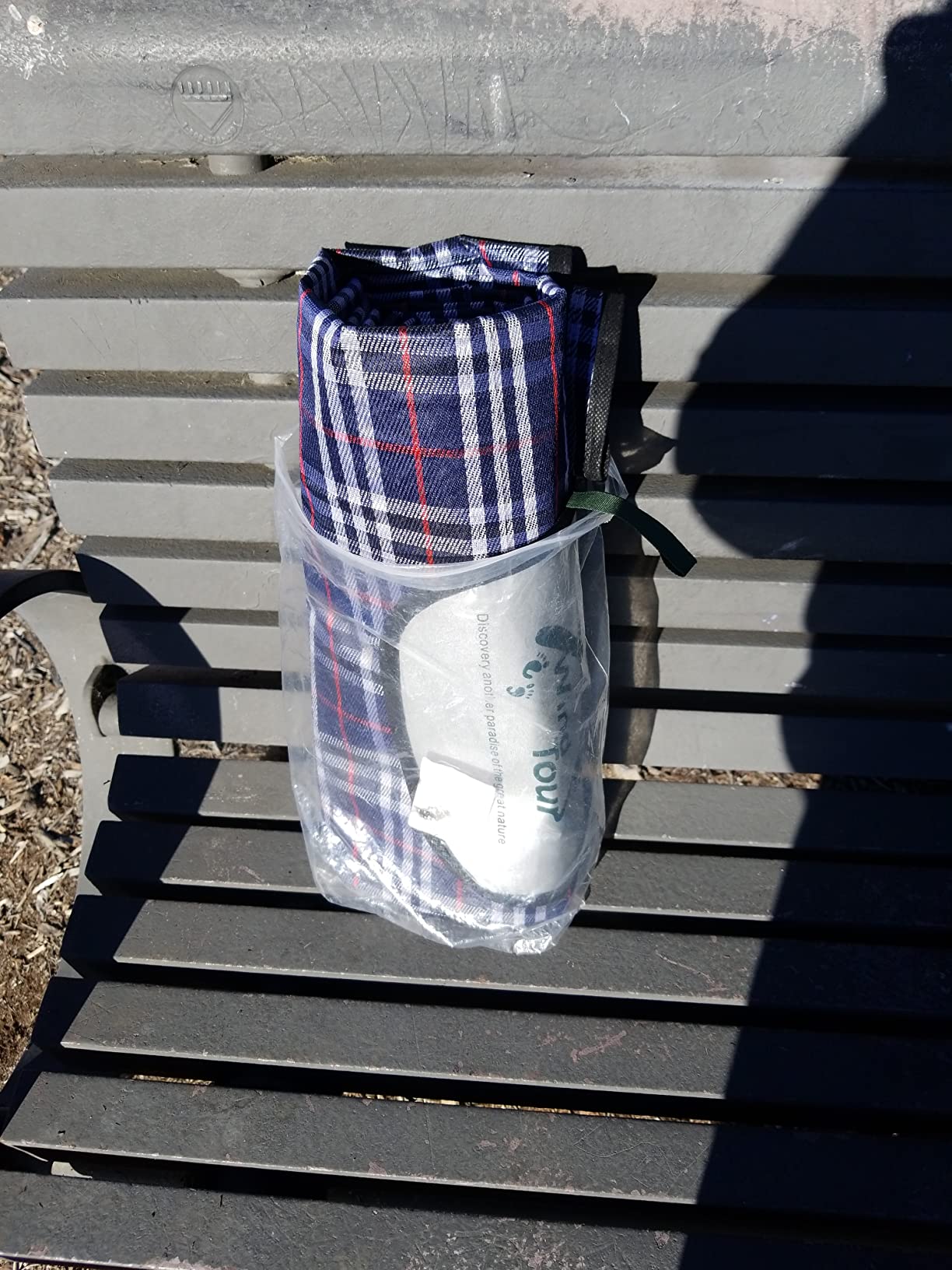 Wind Tour Waterproof Picnic Blanket with Carry Strap - Foldable Sandproof Outdoor Mat for Camping, Beach, Park - 59