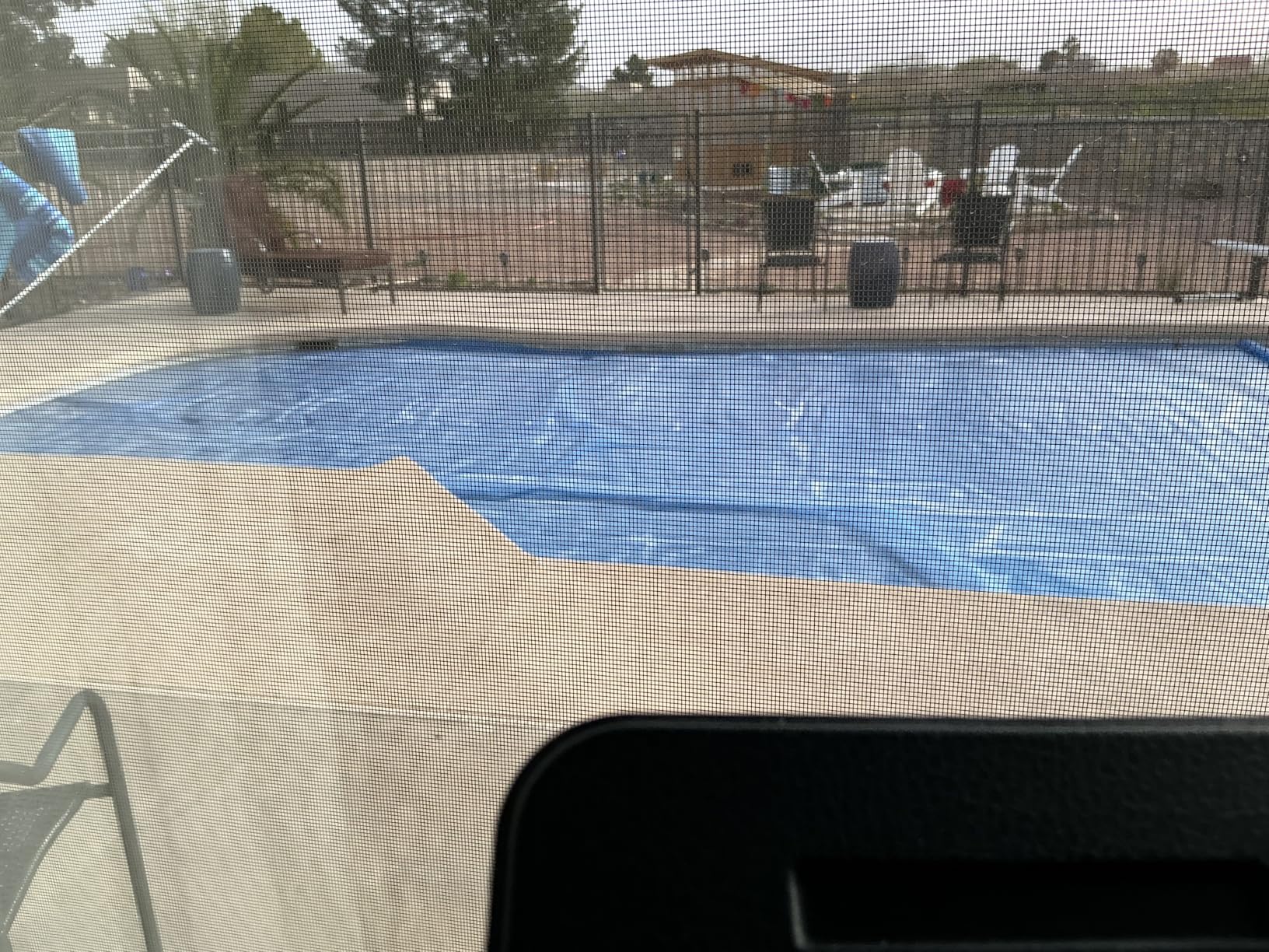 BigXwell Solar Pool Cover, Blue 16-mil 12 x 24 Foot Rectangle Solar Blanket for In-Ground Pools, 1600 Series Heavy-Duty Insulating Pool Heater Covers for Swimmer customer photo 1