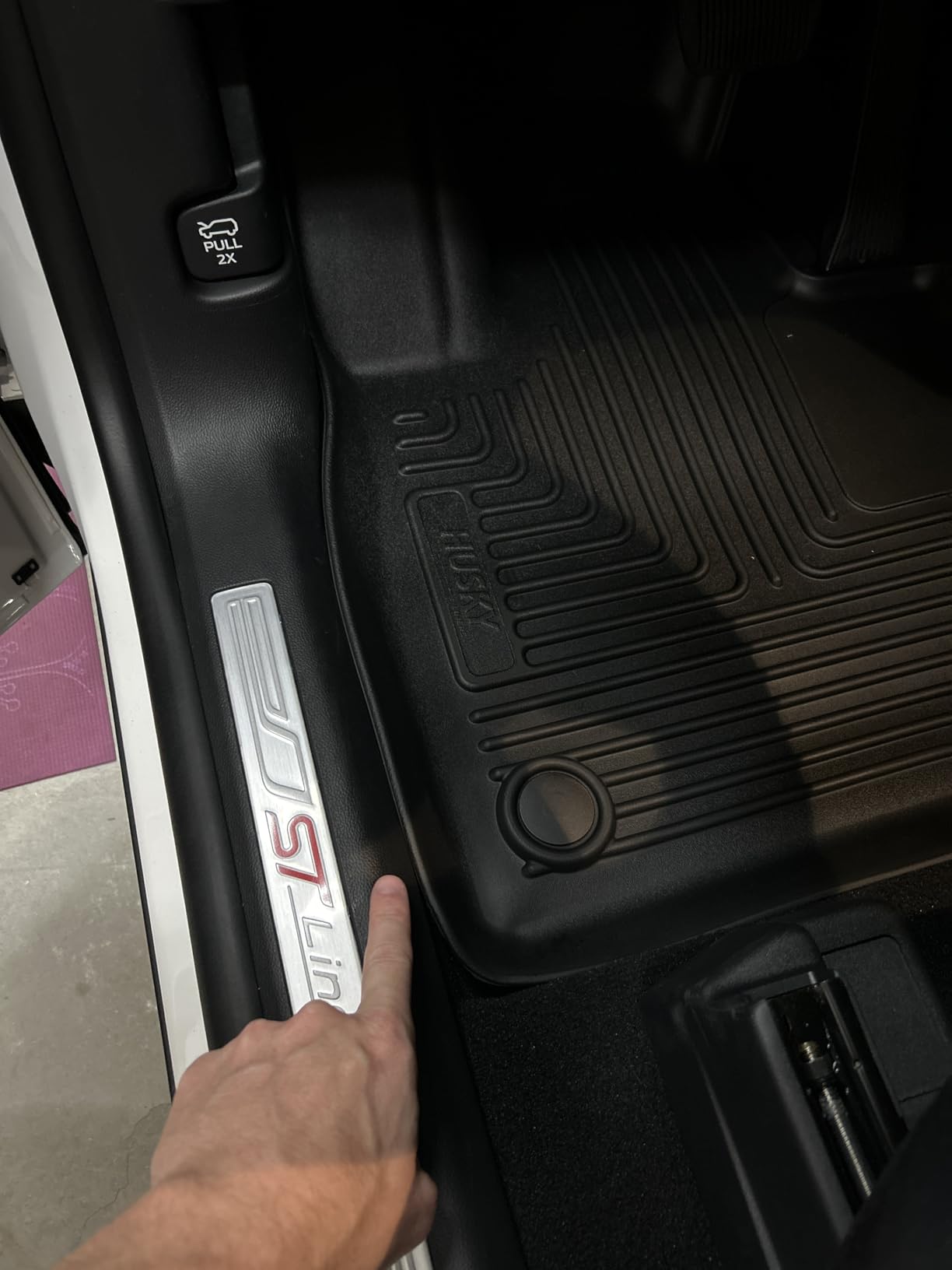 Husky Liners Weatherbeater Cargo Liner | Fits 2020-2026 Ford Explorer (to Back of 2nd Row - Folds Up & Down w/3rd Row) | 1-pc Black - 22321 customer photo 1