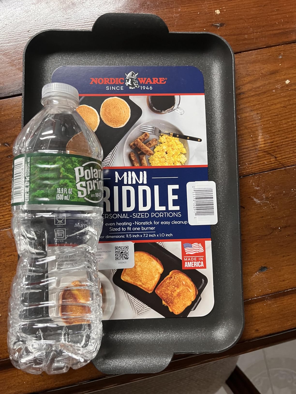 Nordic Ware, Mini Griddle, Black customer photo 2