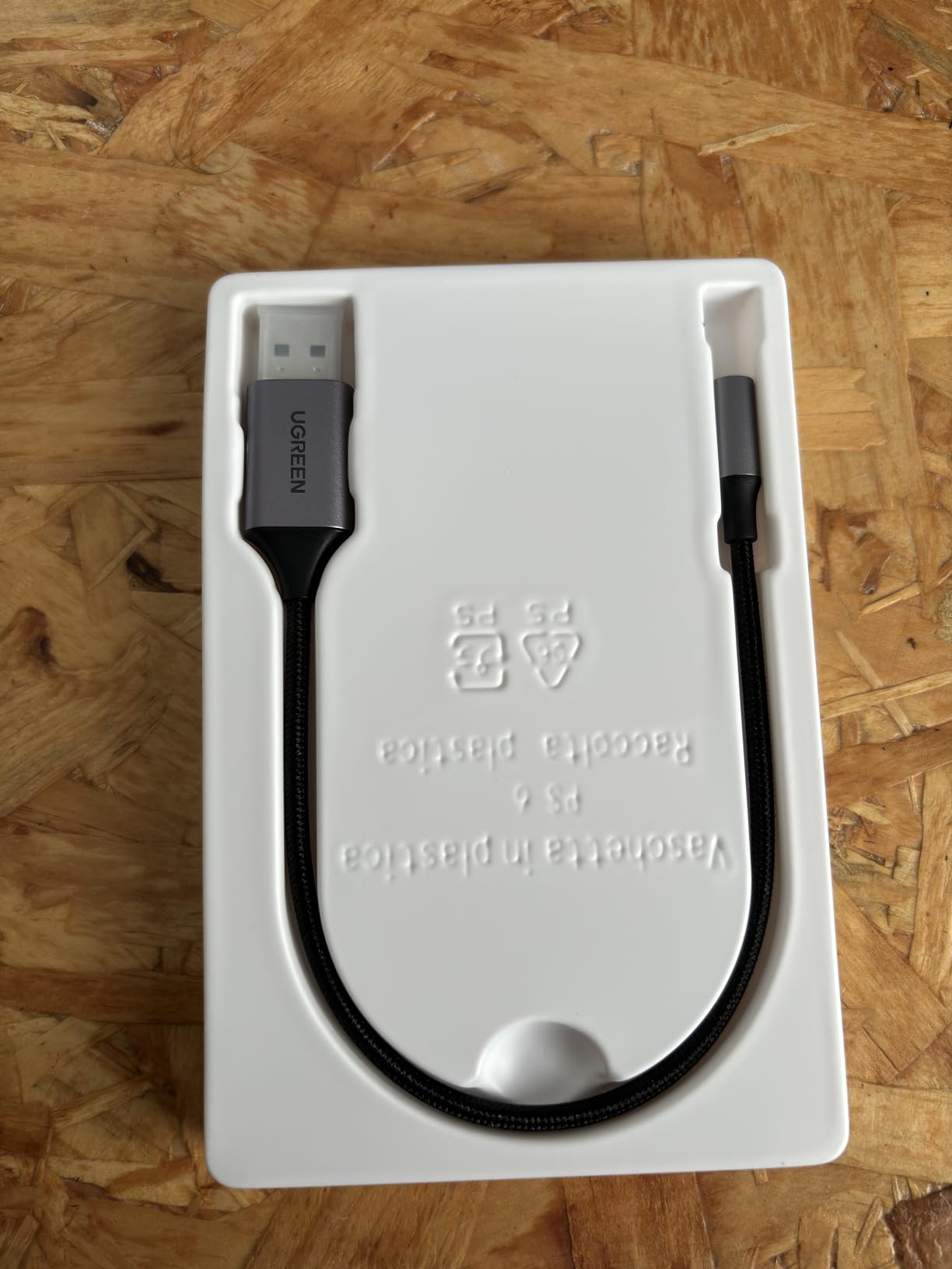 UGREEN USB to 3.5mm Jack Audio Adapter Sound Card Support Mic TRRS Headphone DAC 24bit 96kHz customer photo 1
