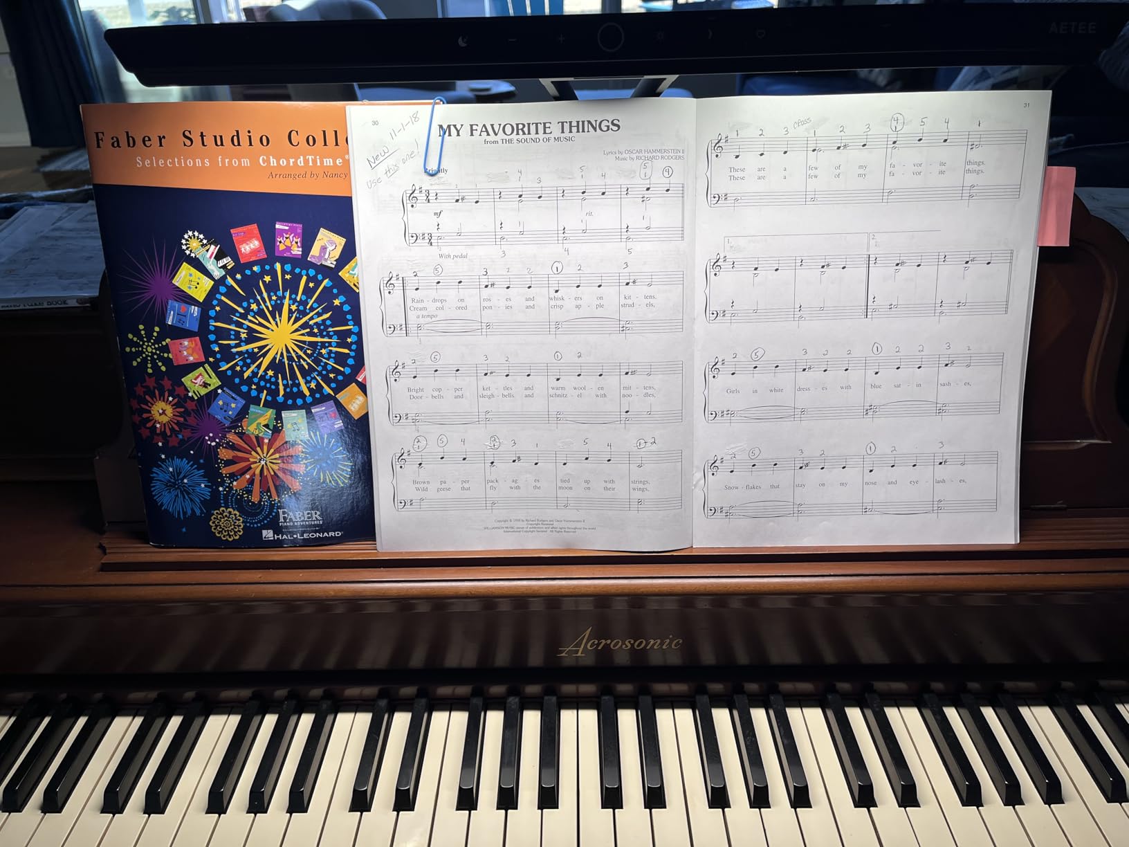 Professional LED Piano Lights for Upright Piano - Piano Lamps with Ambient Light, Favorite Mode, Eye-Care customer photo 2