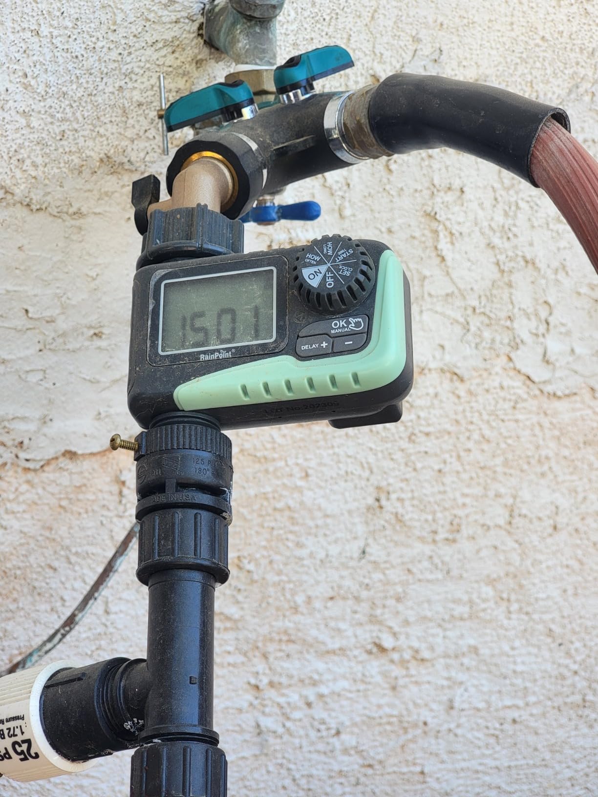 RAINPOINT Sprinkler Timer, Programmable Water Timer for Garden Hose customer photo 1