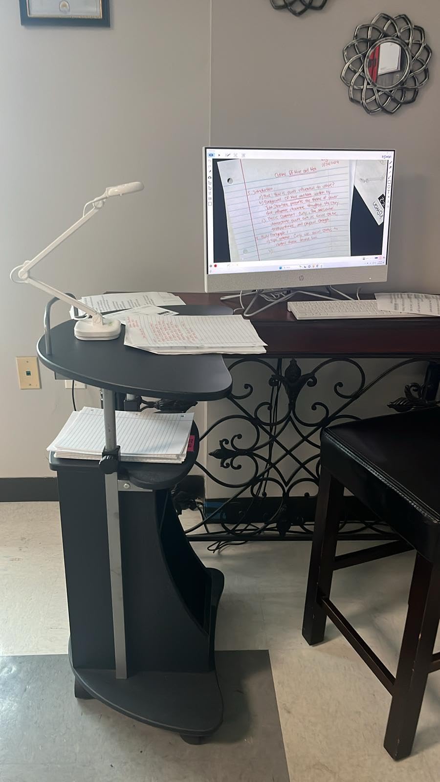 INSWAN INS-2 4K USB Document Camera - 13MP, Dual Auto-Focus, LED Light and Microphone customer photo 2