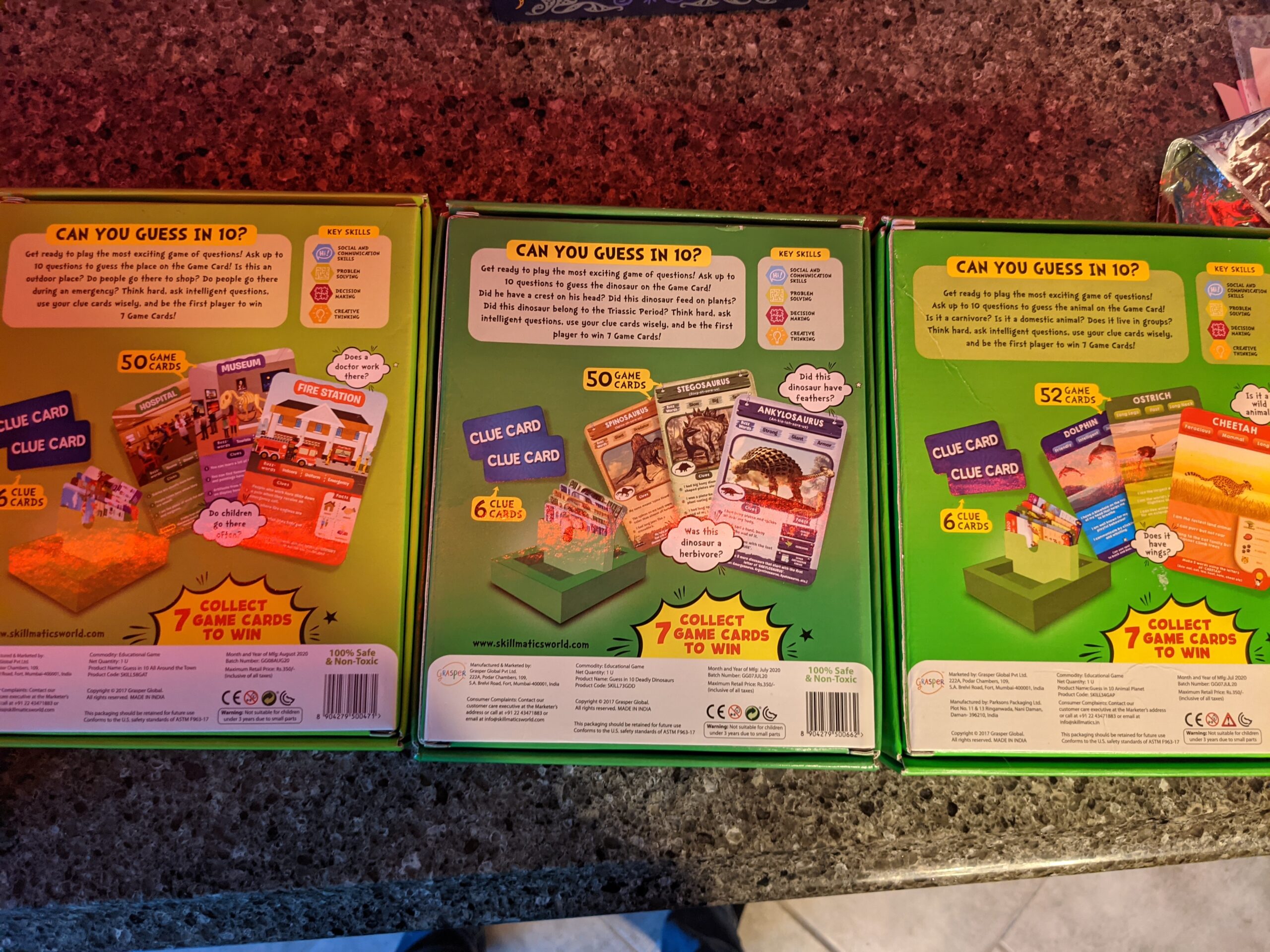 Skillmatics Guess in 10 Foods Around The World, Card Game for Boys, Girls, and Kids Who Love Educational Travel Toys customer photo 2