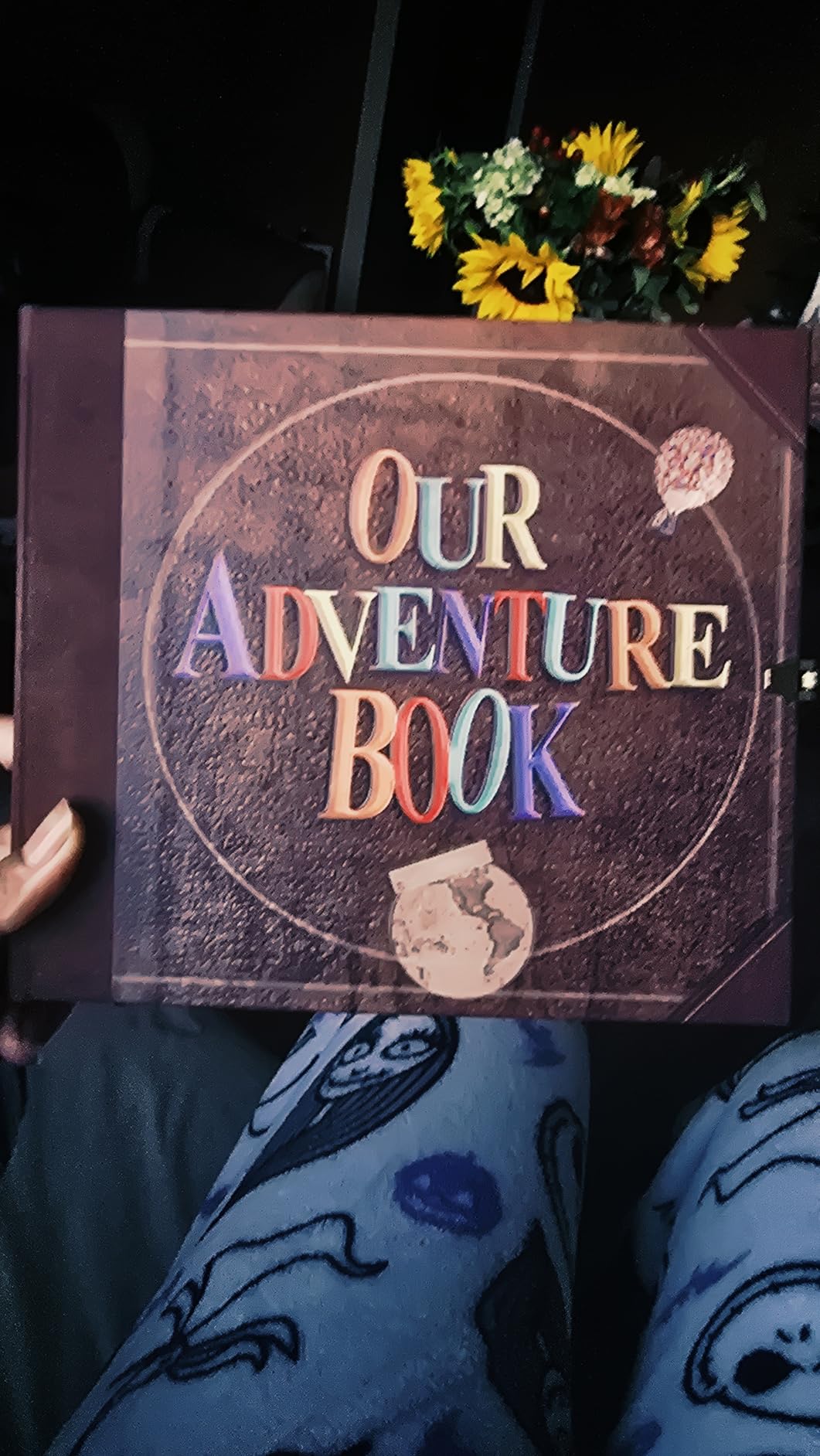 JIMBON Our Adventure Book Scrapbook Photo Album Retro Style Embossed Letter Cover Travel Diary Journal customer photo 1