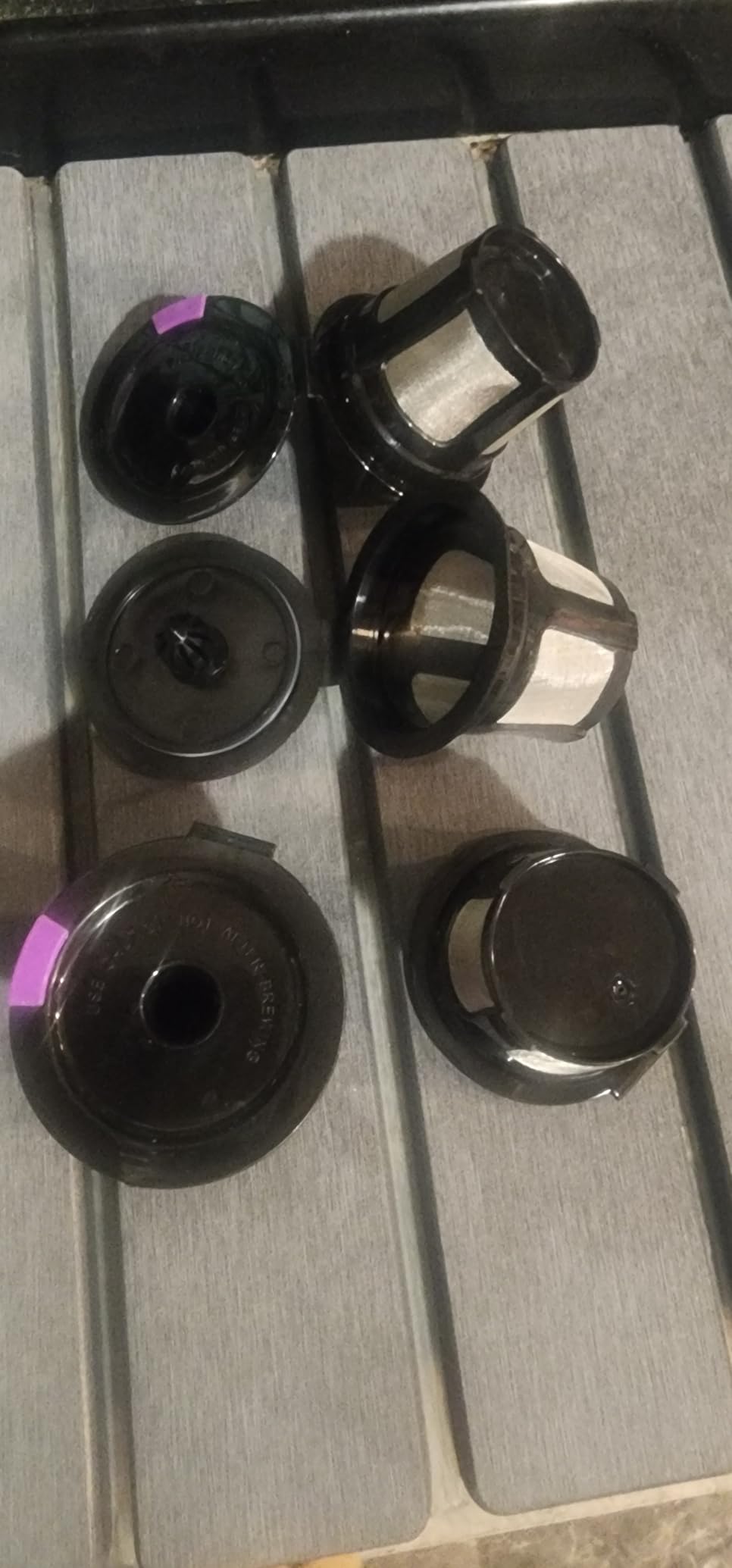 Reusable K Cups, Universal Fit Reusable Coffee Filters with Food Grade Stainless Steel Mesh Eco-Friendly Coffee Pods, for 1.0 and 2.0 Brewers (4 Pack) customer photo 1