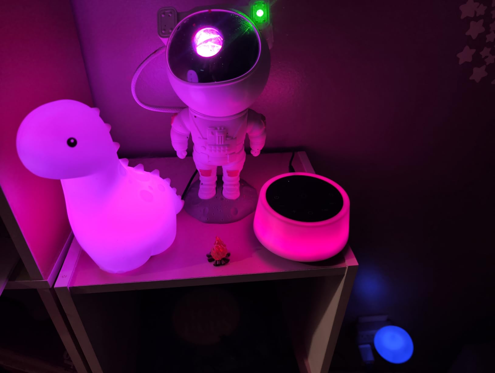 Color Noise Sound Machines with 10 Colors Night Light 25 Soothing Sounds and Sleep White Noise Machine 32 Volume Levels 5 Timers Memory Function for Adults Kids Baby customer photo 1