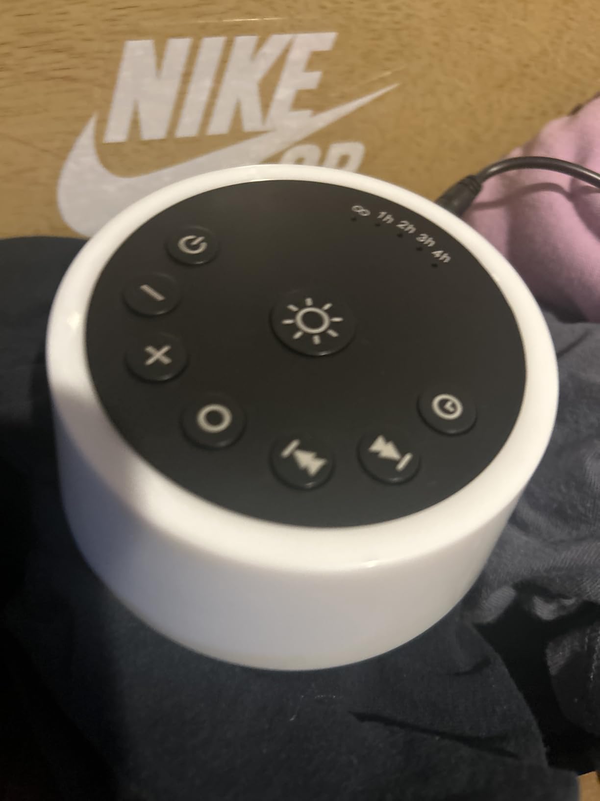 Color Noise Sound Machines with 10 Colors Night Light 25 Soothing Sounds and Sleep White Noise Machine 32 Volume Levels 5 Timers Memory Function for Adults Kids Baby customer photo 2