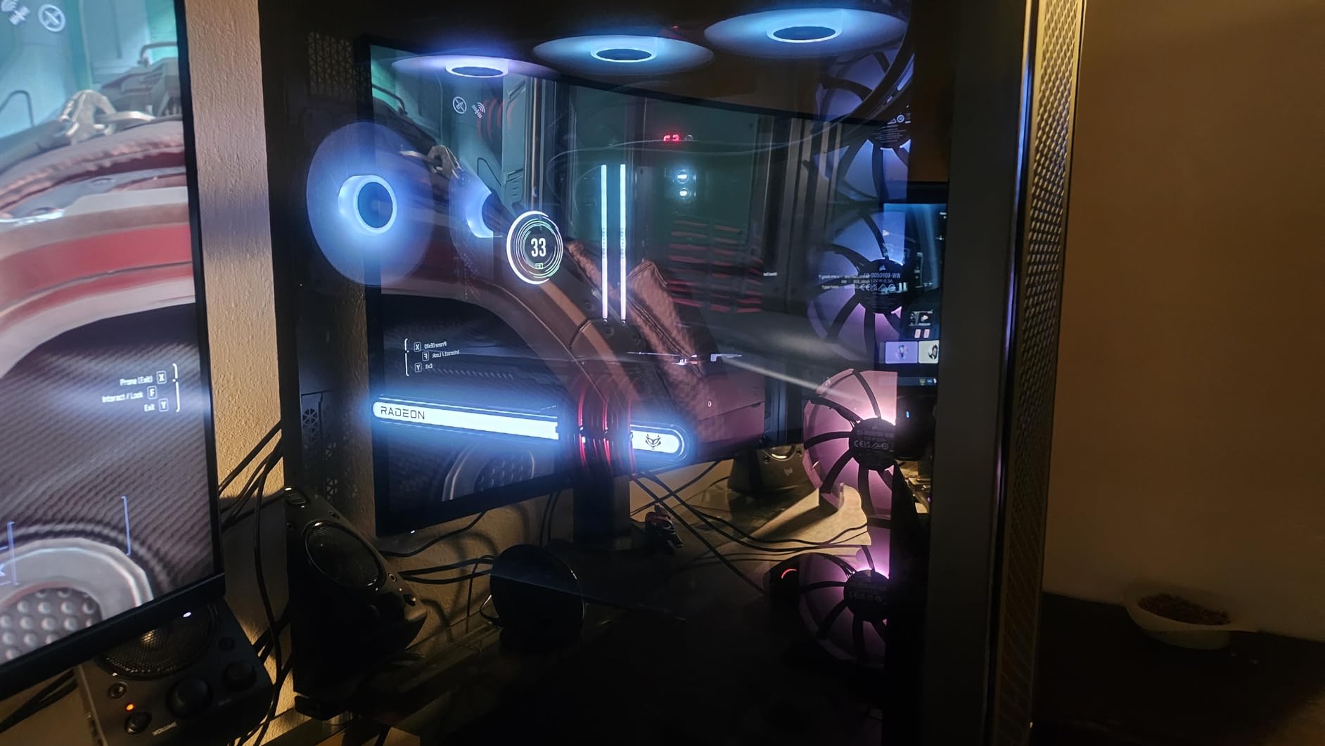 CORSAIR 7000D Airflow Full-Tower ATX PC Case - High-Airflow Front Panel - Spacious Interior - Easy Cable Management - 3X 140mm AirGuide Fans with PWM Repeater Included - Black customer photo 2