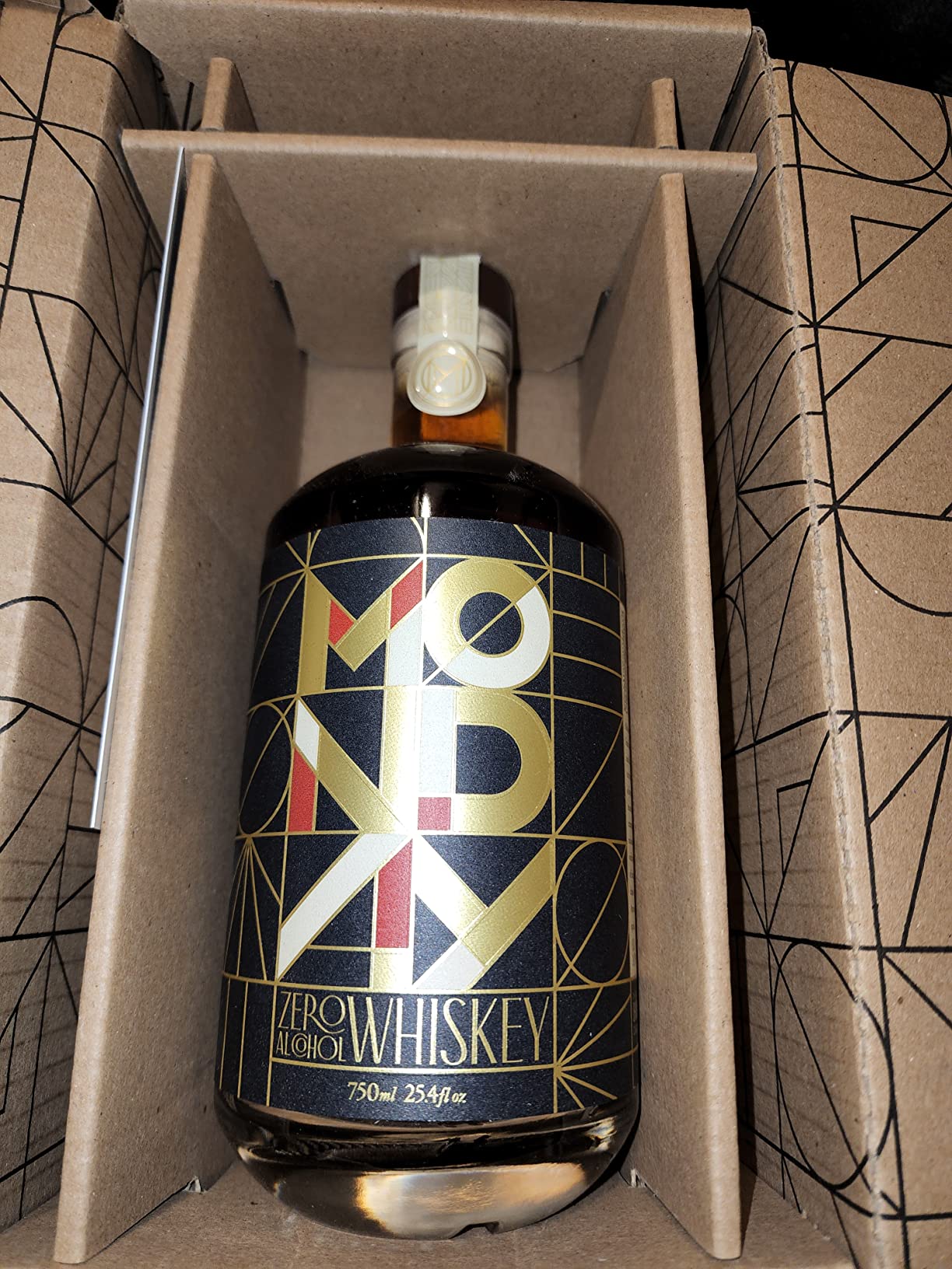 MONDAY Zero Alcohol Whiskey - An Award Winning Non-Alcoholic Spirit with Zero Carbs, No Sugar, 0 Calories - 750ml customer photo 2