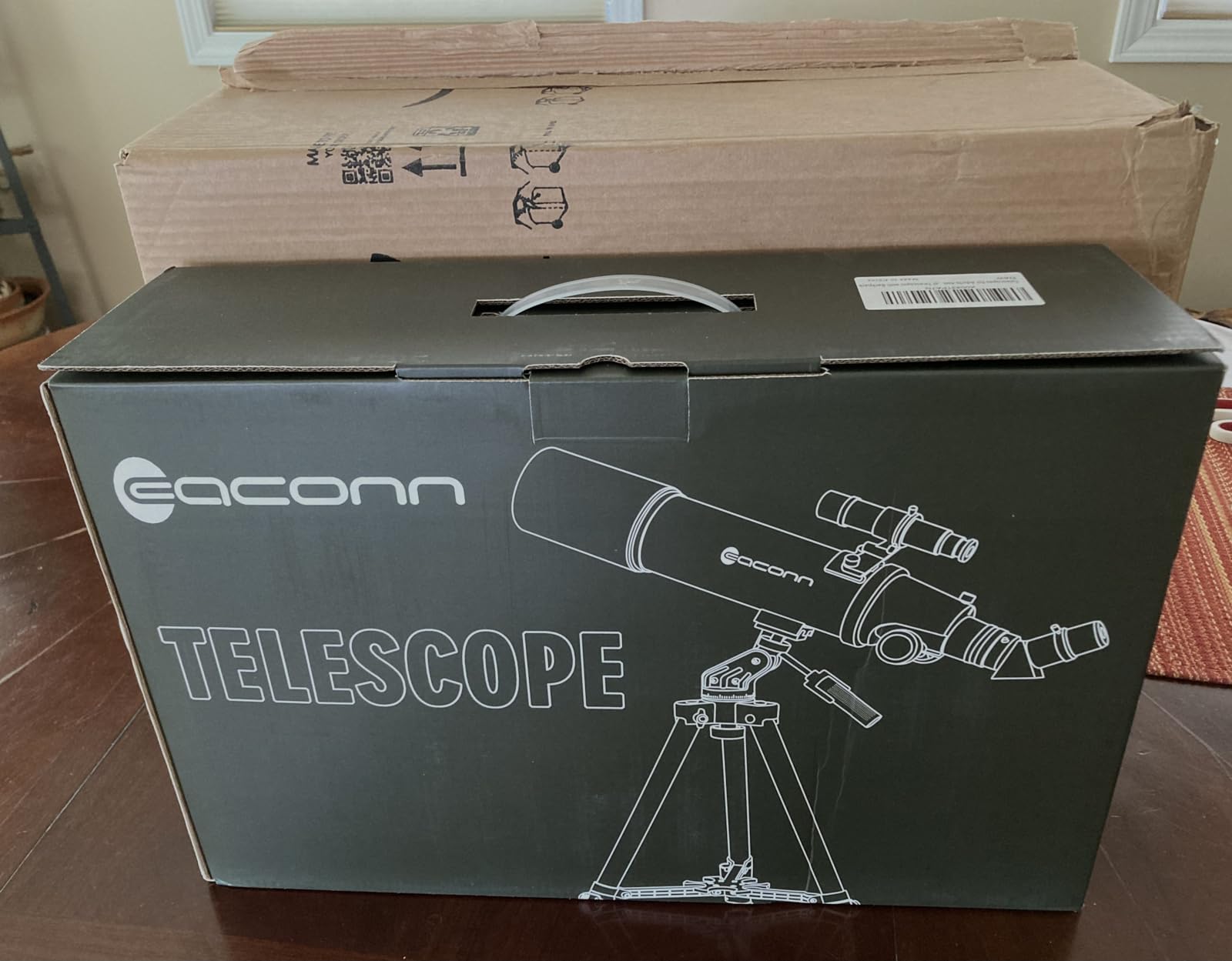 Telescope 80mm Aperture 600mm Refractor for Adults Astronomy, Compact and Portable Travel Telescopio with Backpack customer photo 1