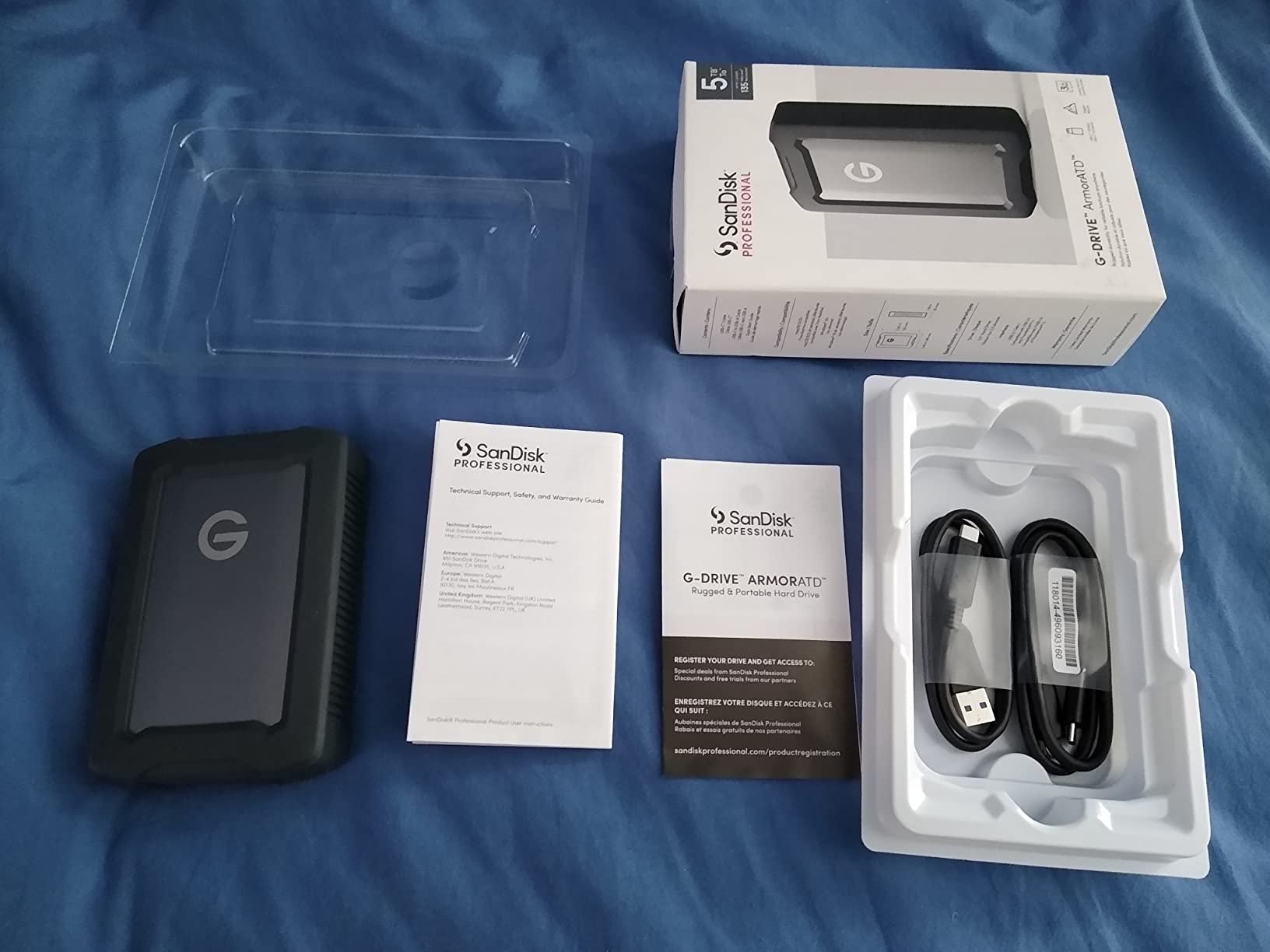 SanDisk Professional 2TB G-DRIVE ArmorATD - Rugged, Durable Portable External Hard Drive HDD, USB-C, USB 3.2 Gen 1 customer photo 2