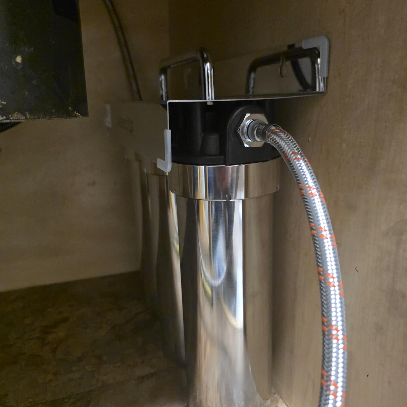 Waterdrop TST-UF 0.01μm Ultra-Filtration Under Sink Water Filter System, Stainless Steel Water Filter for Sink, 5X Service Life Under Sink Water Filtration System, Removes 99% of Substances customer photo 2