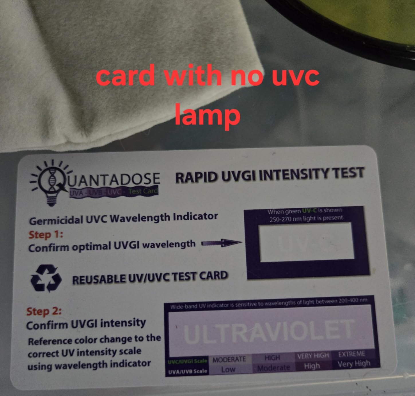 UV Light Sanitizer Wand, Portable UVC Light Disinfector Lamp Chargable Foldable UV Wand for Home Hotel Travel with 20 UV-C LED Beads customer photo 2