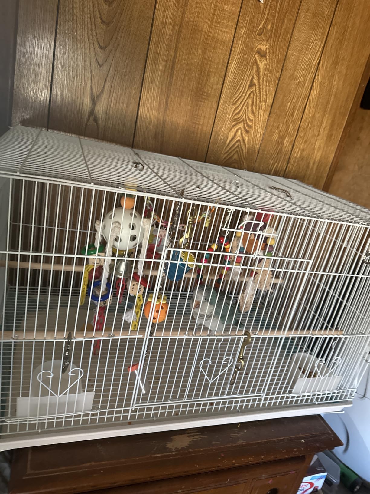 Yaheetech 30'' Flight Bird Cage Stackable Design for Small and Medium Birds with Slide Out Tray customer photo 1