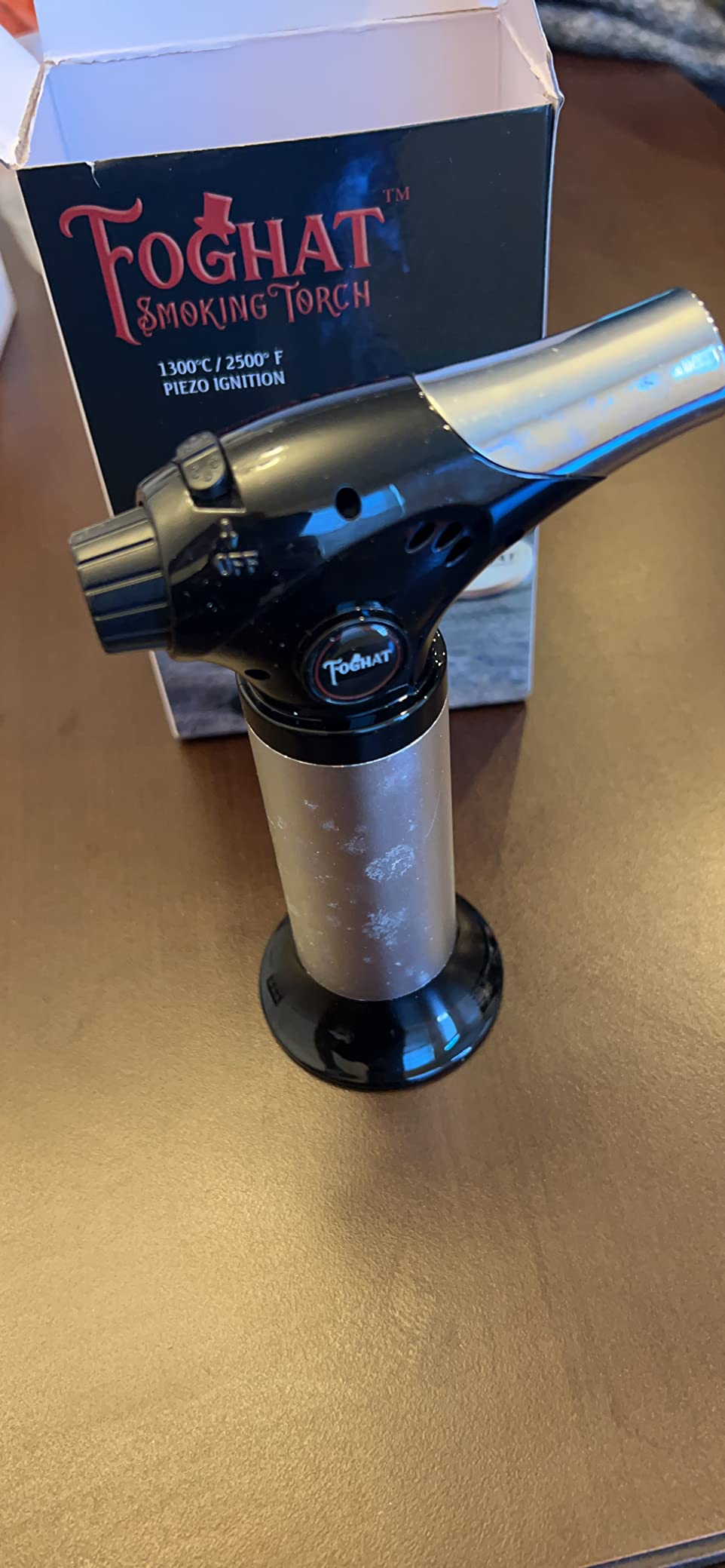 Foghat Cocktail Smoker Torch for Smoked Cocktails and Cooking - Handheld Refillable Culinary Butane Powered Kitchen Blow Torch Food Lighter Gun customer photo 2