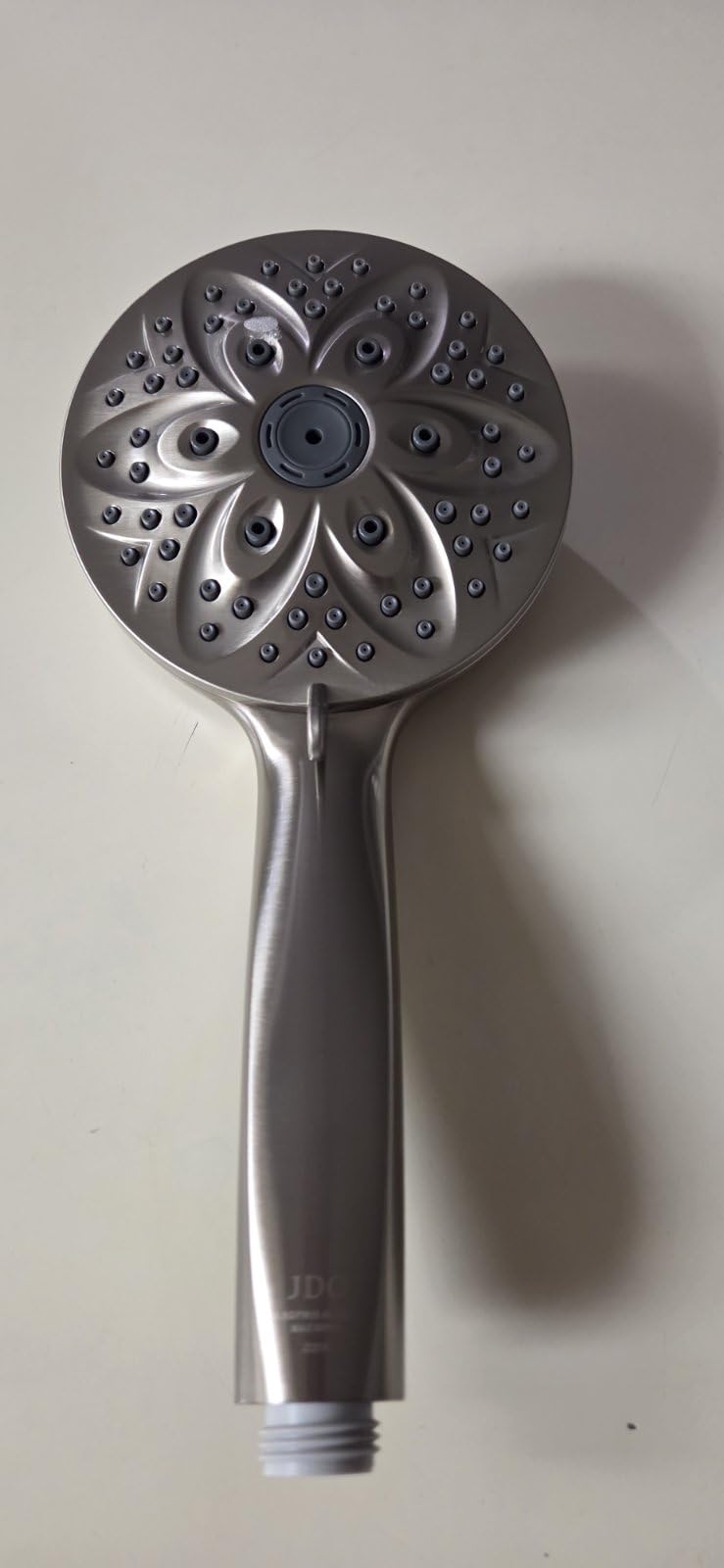 6-Setting Shower Head with Handheld, JDO High Pressure Hand held Shower Head, 4.7 Inch Chrome Detachable Showerhead Set with 59 Inch Stainless Steel Hose and Adjustable Showerhead Holder customer photo 1