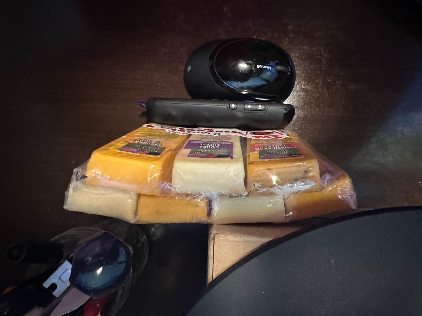 Wisconsin Cheese Company - 100% Wisconsin Specialty Cheese Block Sampler Gift Pack (7 Blocks) - Cheddar, Pepper Jack, Swiss, Gouda, Salami, Smoked Cheddar & Tomato Basil customer photo 2