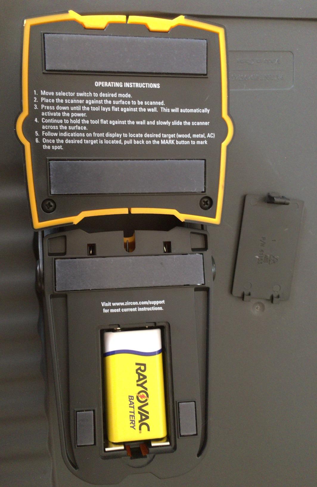 Zircon MultiScanner 740 Electronic Wall Scanner with Built-In Erasable Wall Marker customer photo 2
