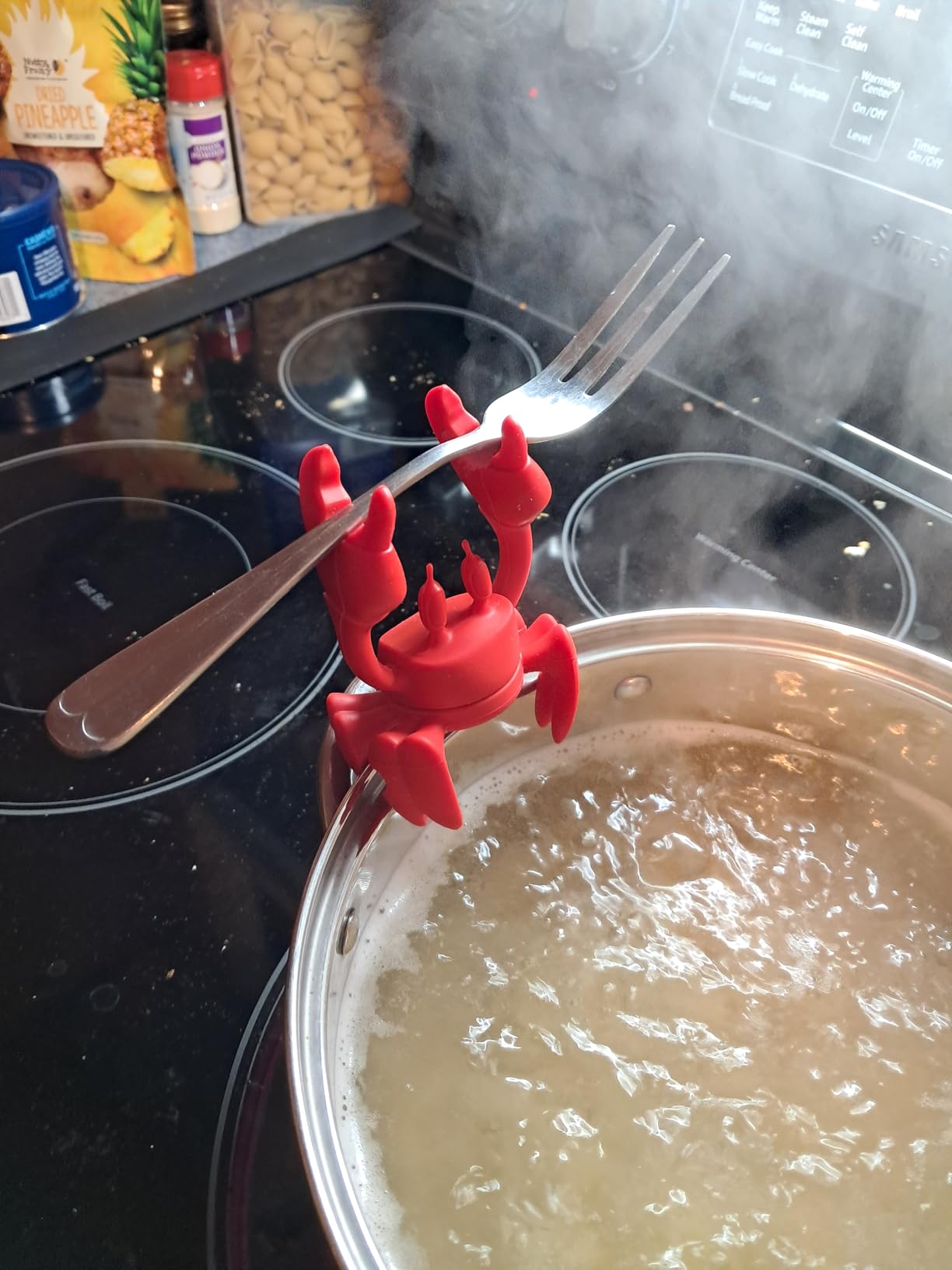 Funny Spoon Holder by OTOTO - Spoon Rest for Stove Top - Cooking Gadgets, Cooking Gifts, Cool Kitchen Gadgets, Cool Gifts, Cute Kitchen Accessories customer photo 1
