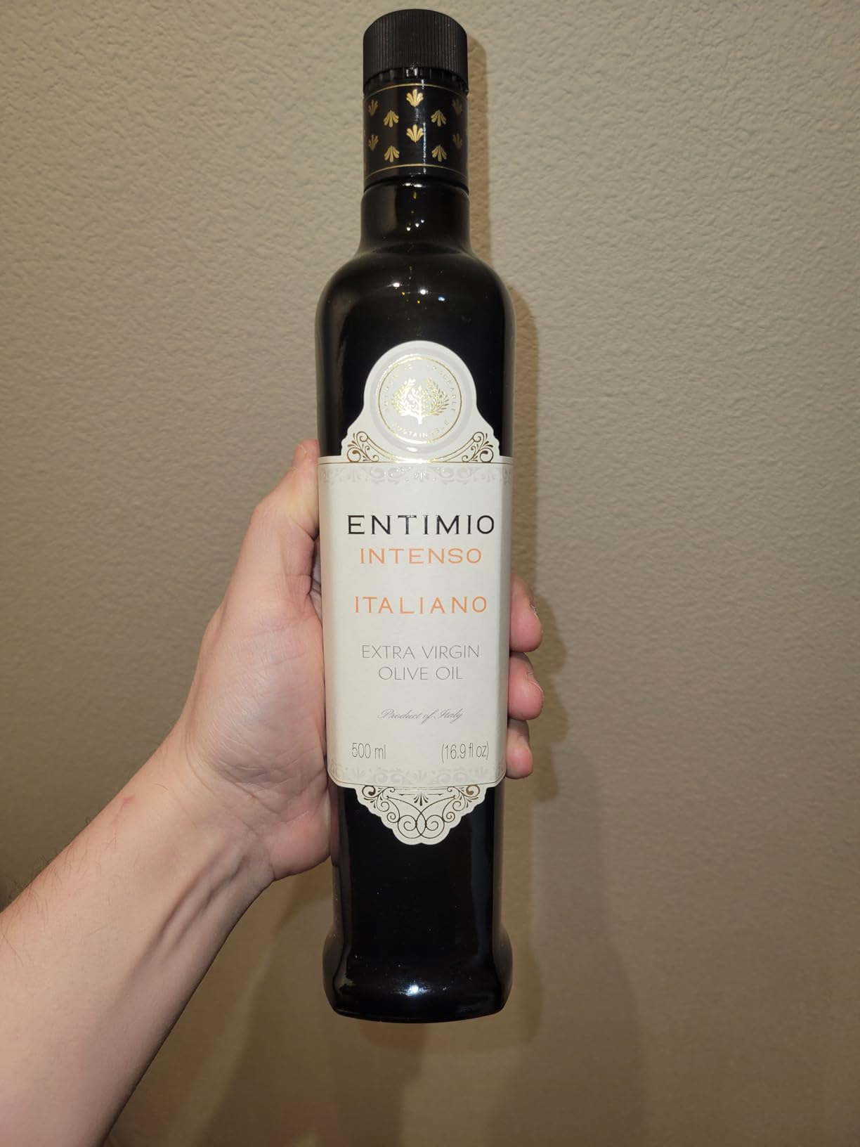 Entimio Collection Organic Italian Extra Virgin Olive Oil Gift Set from Italy, 600+ to 1,000+ mg/kg High in Polyphenols, 2025 Gold Winner, Early Harvest evoo, Cold Extracted, Lab Tested - 3 x 8.5 fl oz customer photo 1