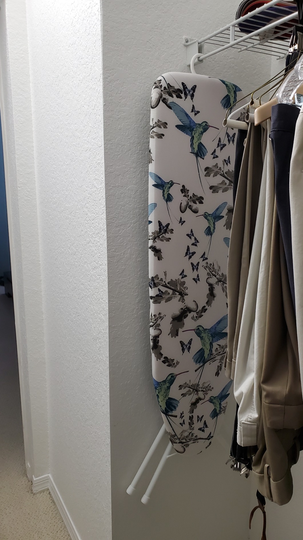 Bartnelli by Rorets Classic Ironing Board with New Patent EZ-Glide Technology, Made in Europe, Premium Iron Board with Iron Rest, 4 Layer Cover, 13x43 Surface, Height Adjustable to 36