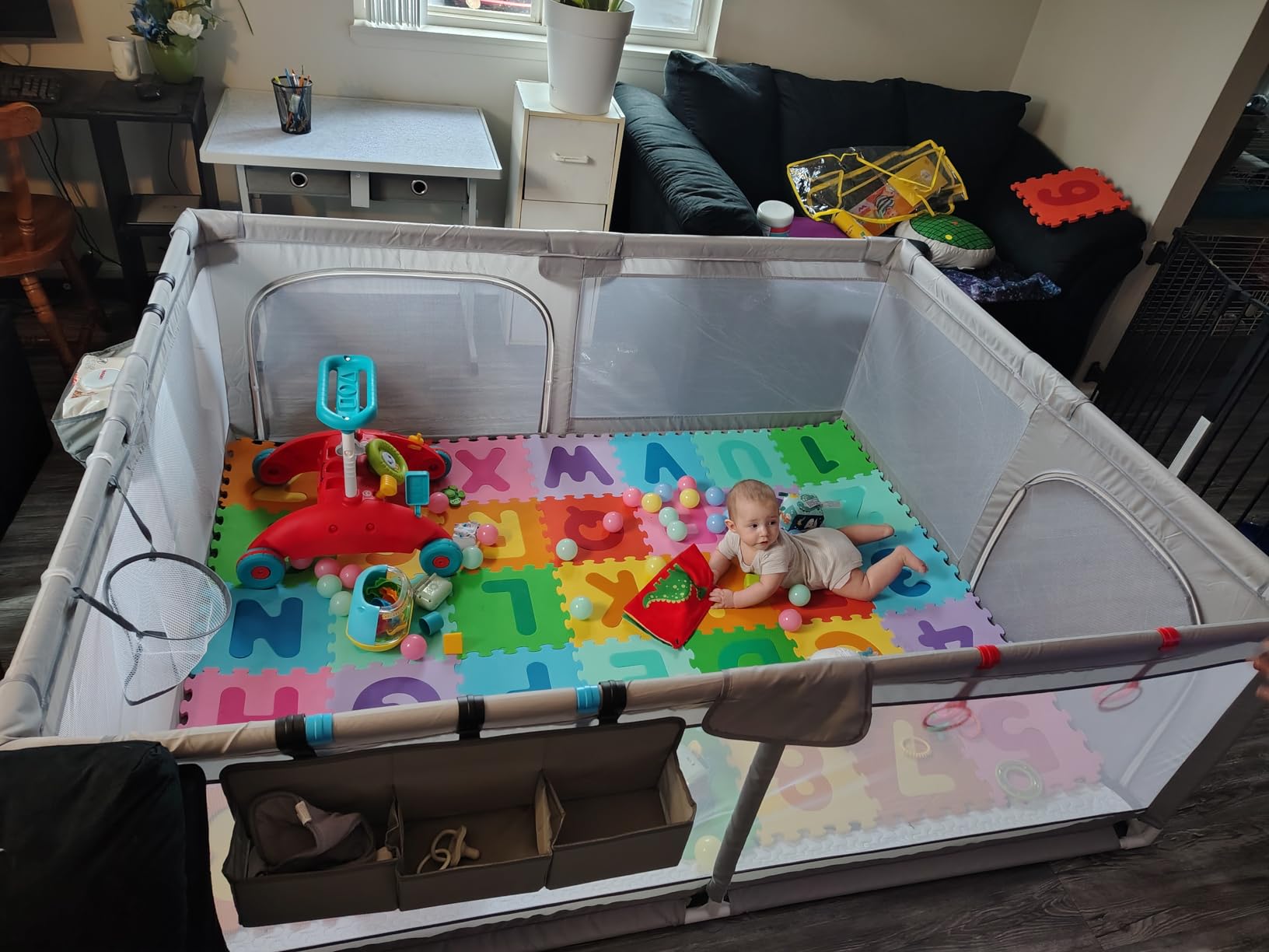 Baby Playpen with Mat 75