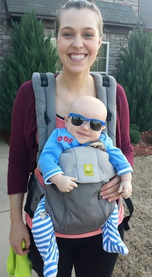 LILLÉbaby Complete All Seasons Ergonomic 6-in-1 Baby Carrier Infant to Toddler with Lumbar Support (7-45 Pounds), 360 Degree Baby Wearing & Multi-Position, Inward & Outward Facing (Succulent) customer photo 2