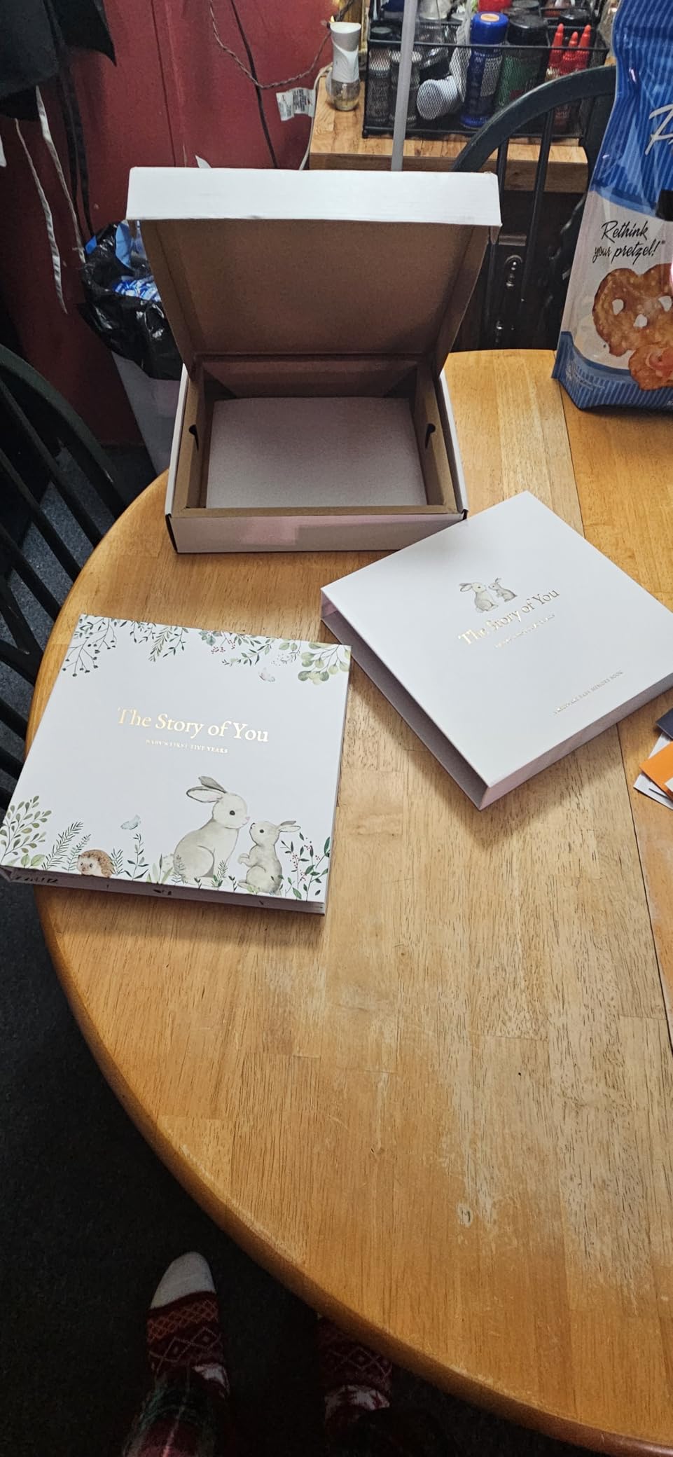 Keepsake Memory Book for Baby Boy or Girl Timeless First 5 Year Baby Book - A Milestone Book to Record Every Event from Birth to Age 5 customer photo 1