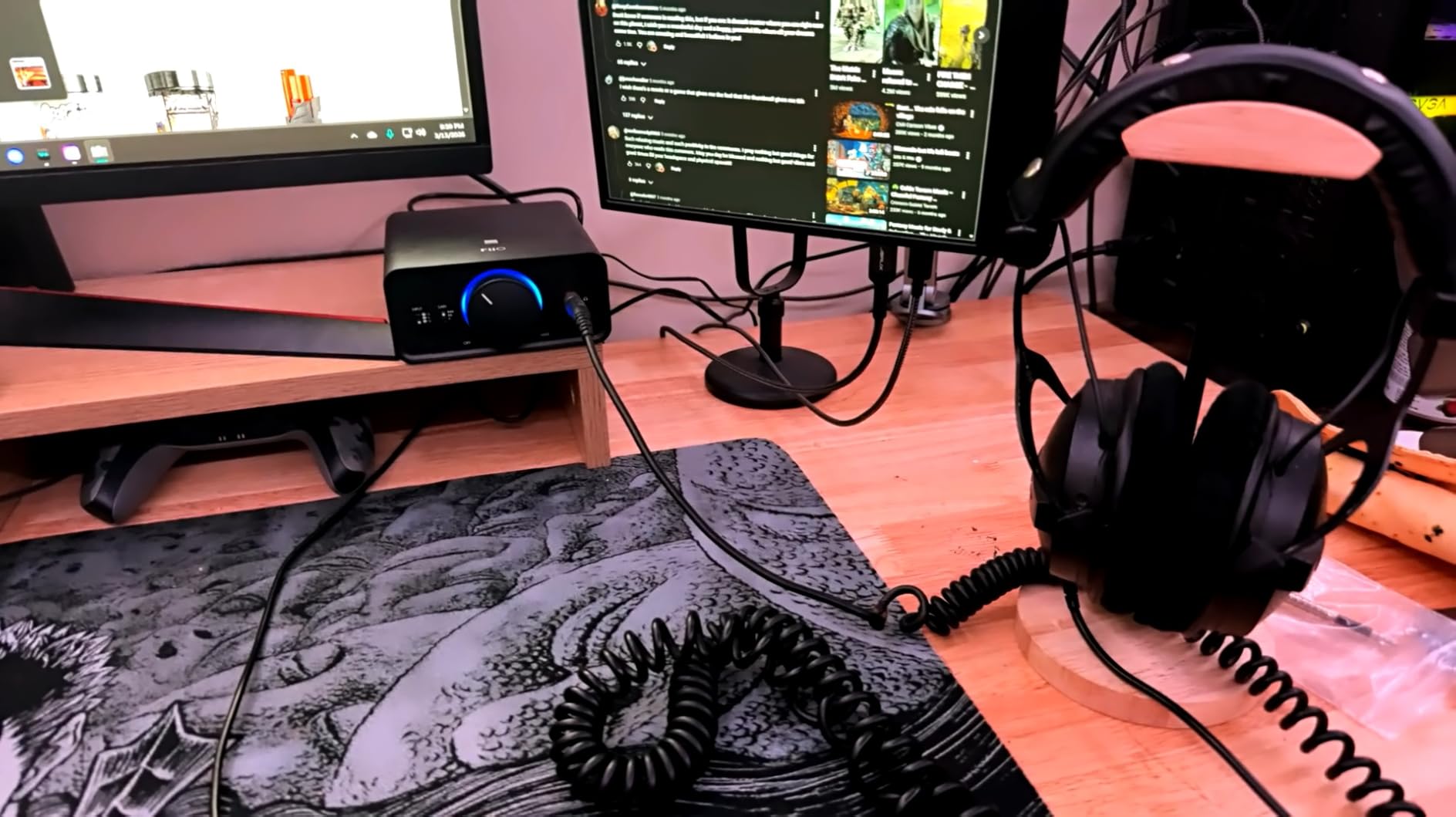 FiiO K5Pro ESS Amplifier Headphone Amps Stereo High Resolution Portable Desktop DAC 768K/32Bit and Native DSD512 for Home Audio/PC 6.35mm Headphone Out/RCA Line-Out/Coaxial/Optical Inputs customer photo 2