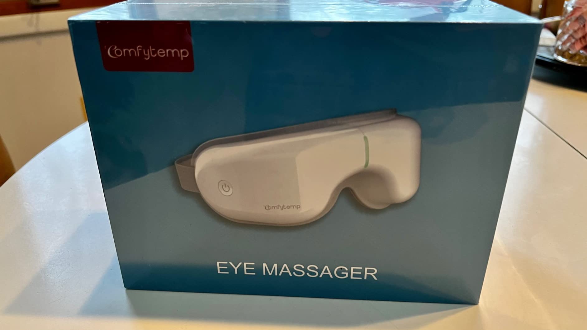 Comfytemp Eye Massager with Heat, FSA HSA Eligible Smart Heated Mask Massager with Music for Migraine, Eyes Fatigue, Puffiness, and Dryness Relief customer photo 2