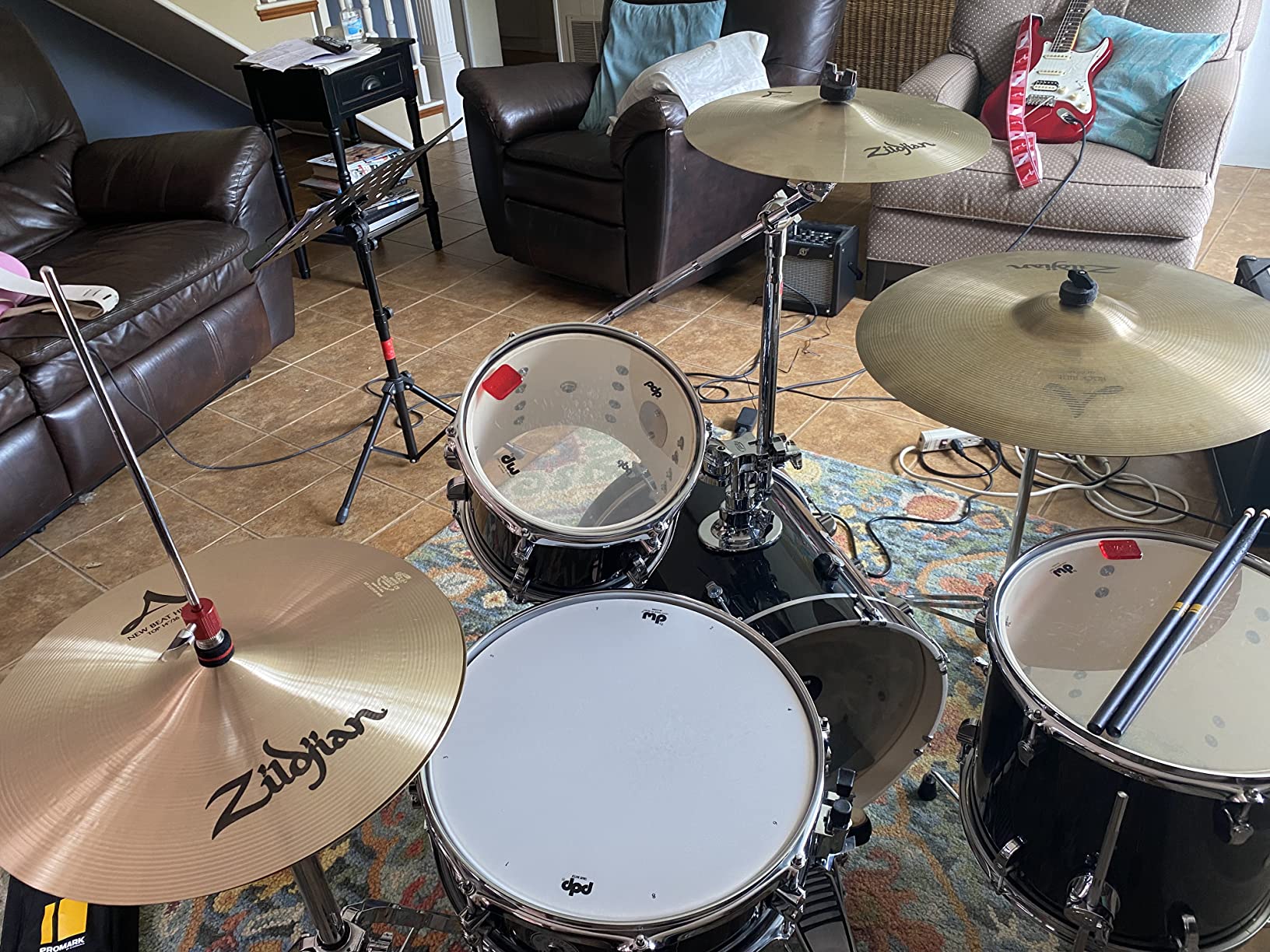 Evans EQ Pods Drum Damper Gels - Teflon-Coated Top Side Drum Dampeners - Stain-free, Holds Shape customer photo 2