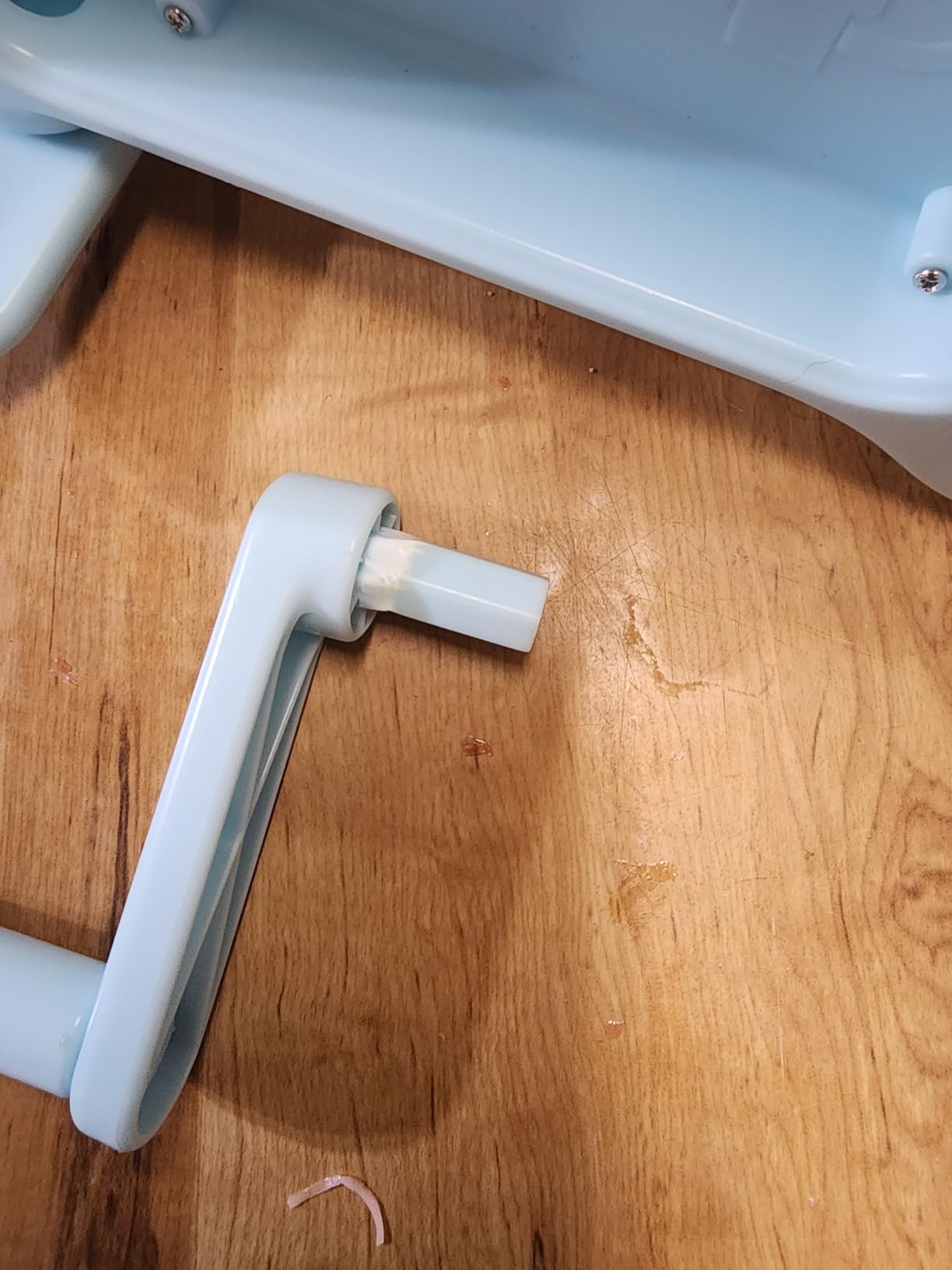 Chef'n Sweet Spot Taffy Maker, Collapses for Easy Storage, Blue customer photo 2