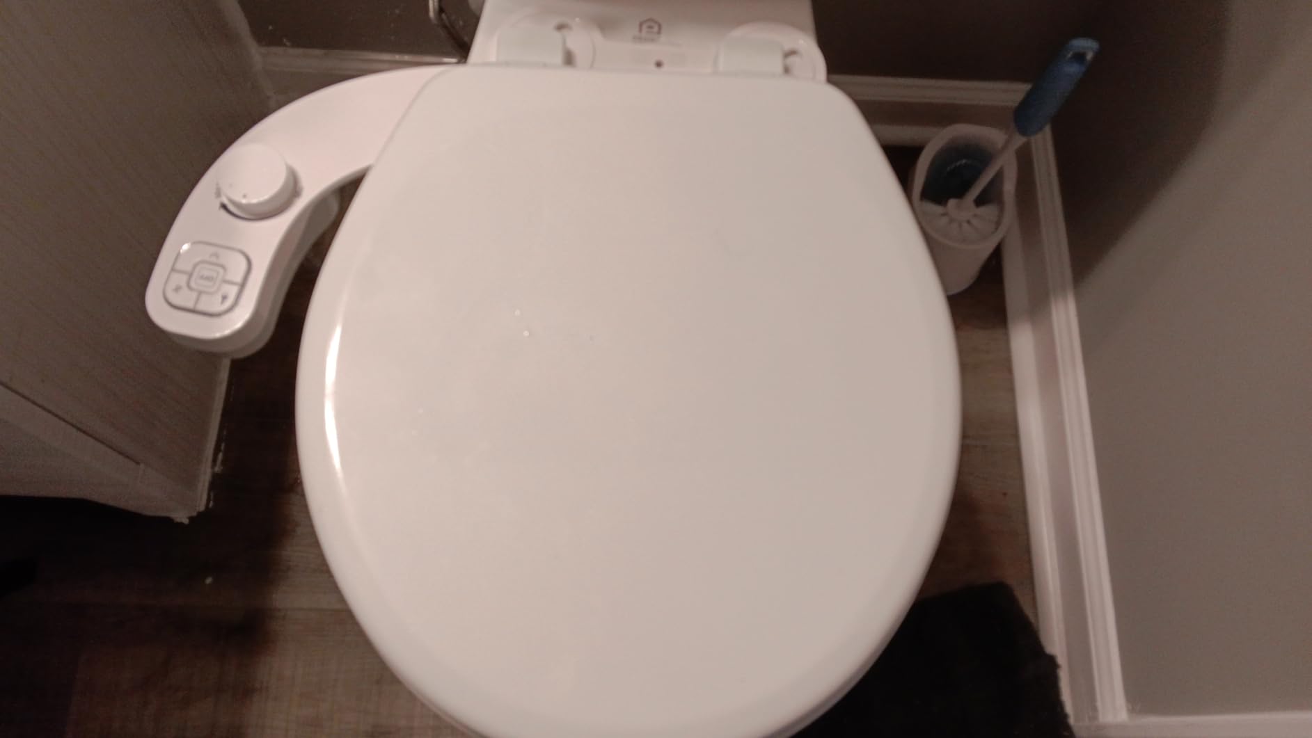 PIKETS Bidet Attachment for Toilet, Dual Nozzle (Frontal and Rear Wash) Non-Electric Fresh Water Toilet Seat Attachment with Nozzle Self Cleaning, Adjustable Water Pressure(Chrome Silver) customer photo 1