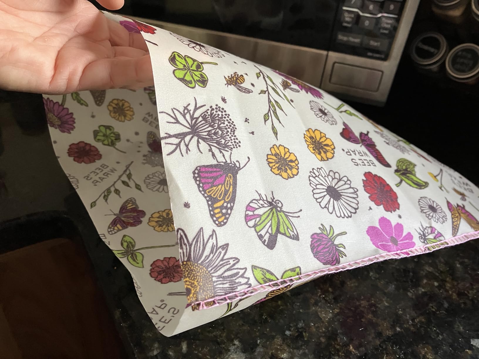 Bee's Wrap Vegan Beeswax Wraps for Food - Cut to Size 14x52