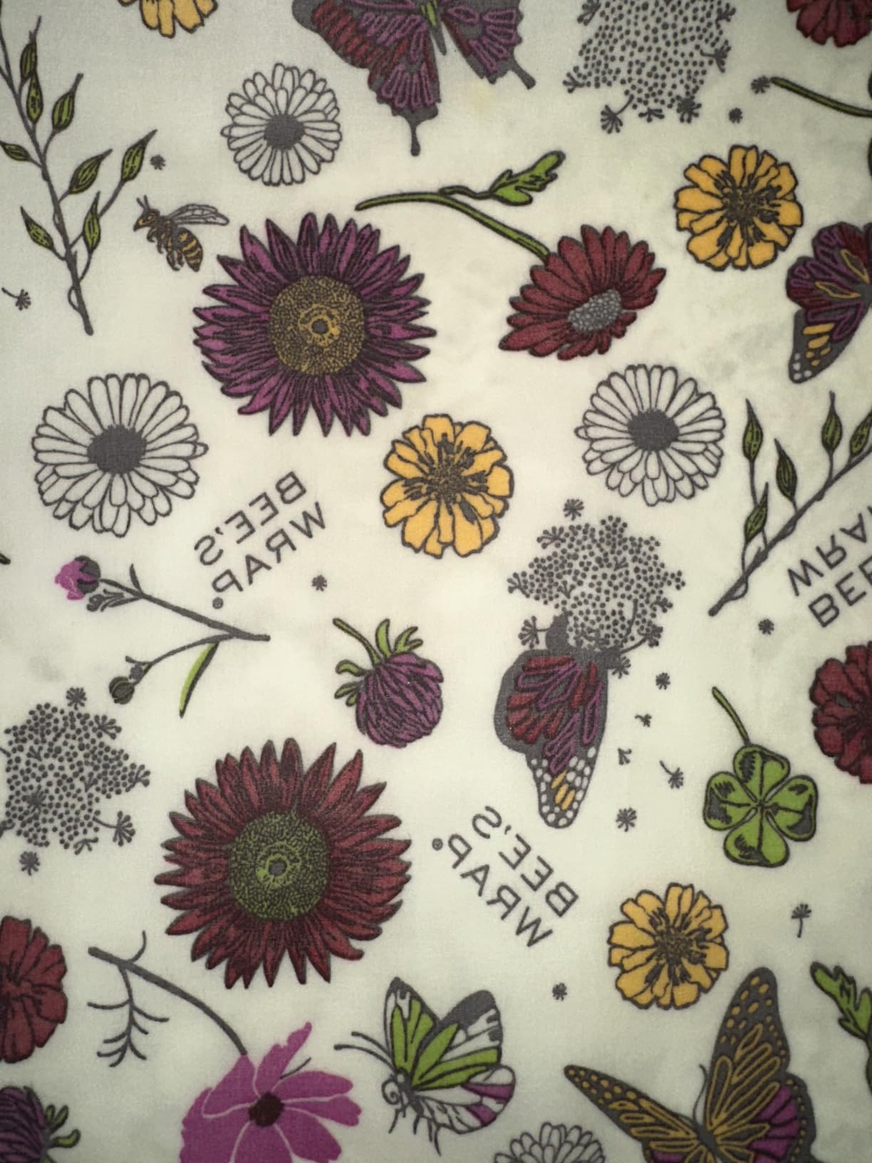 Bee's Wrap Vegan Beeswax Wraps for Food - Cut to Size 14x52