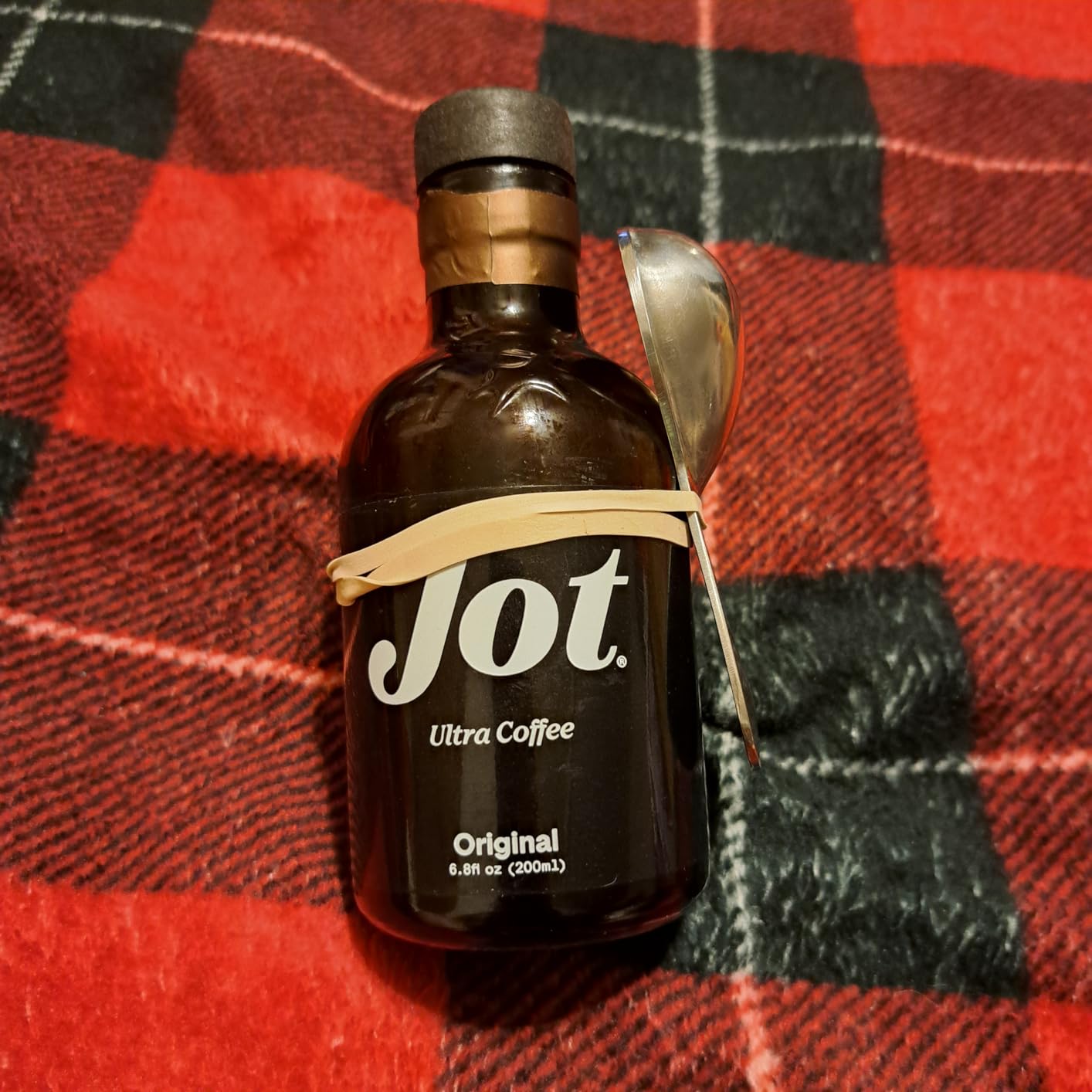 Jot Coffee Concentrate (Original) High Caffeine Cold Brew Coffee Concentrate Liquid for Iced Coffees, Instant Espresso, Hot or Cold Instant Coffees - Makes 14 Cups, 150mg Caffeine/Tbsp, Sugar Free customer photo 1