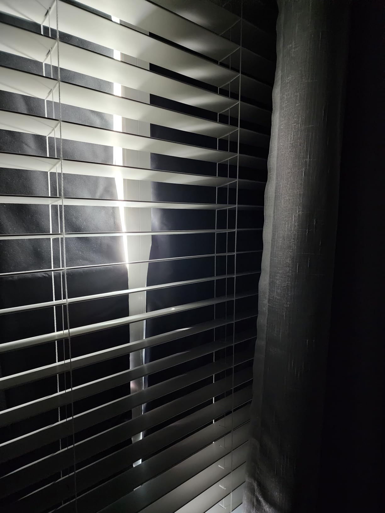 LazBlinds 100% Blackout Roller Shades, No Tools No Drill Cordless Blinds for Windows, Thermal Insulated UV Protection Privacy Window Shades for Bedroom (36''W x 72''H, Black) customer photo 2