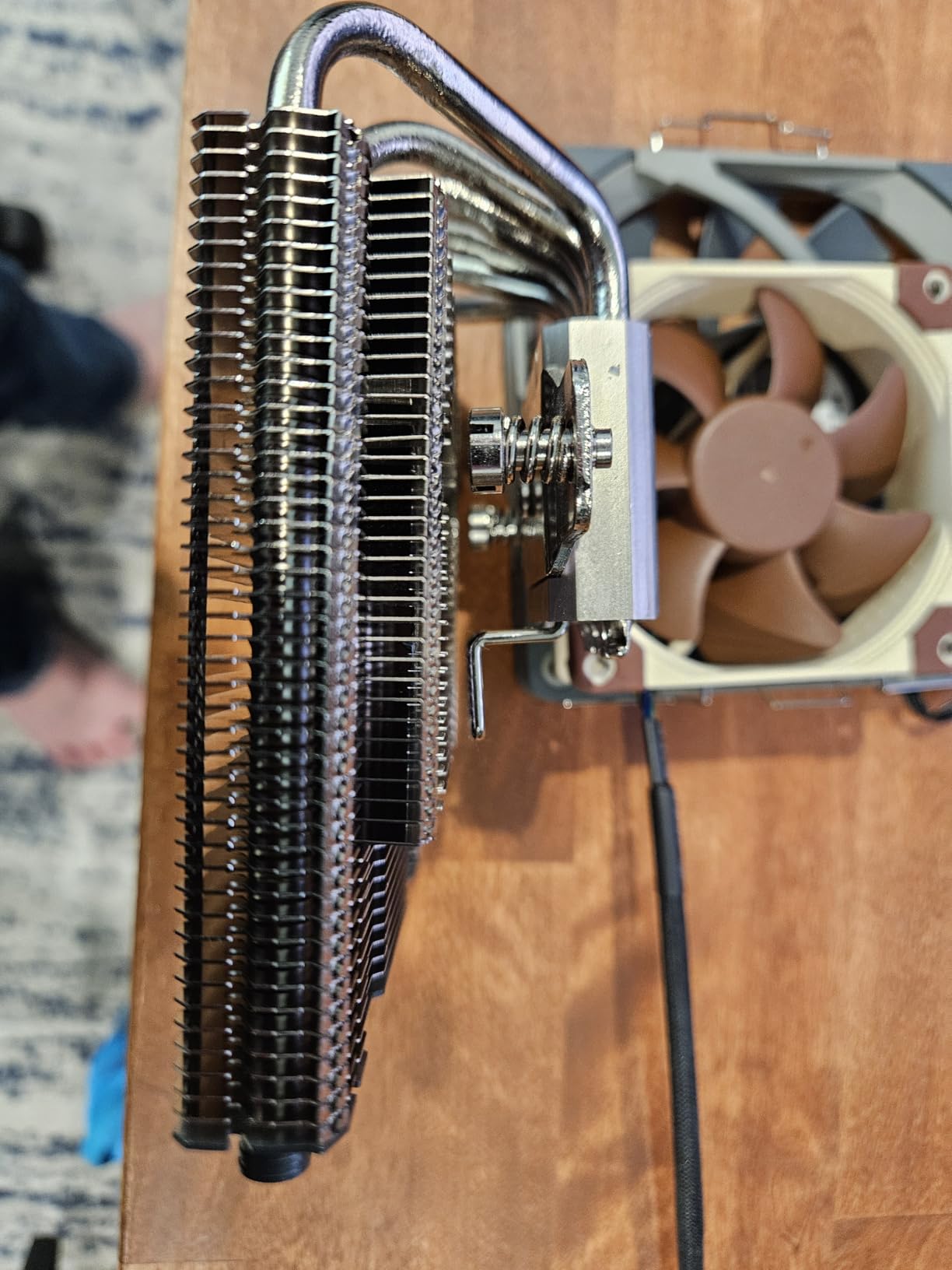 Thermalright AXP120-X67 Low Profile CPU Air Cooler with Quiet 120mm TL-12015 PWM Fan, 6 Heat Pipes, 67mm Height, for AMD AM4/AM5 Intel LGA 1700/1150/1151/1155/1156/1200 customer photo 2
