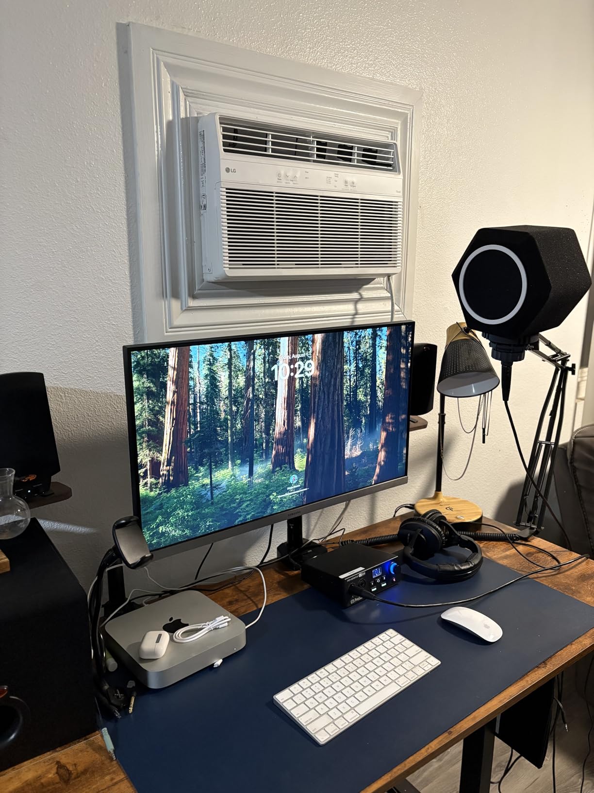 Microphone Wind Shield Pop Filter Microphone Isolation Ball, Acoustic Filter for Record Studios Mic customer photo 2