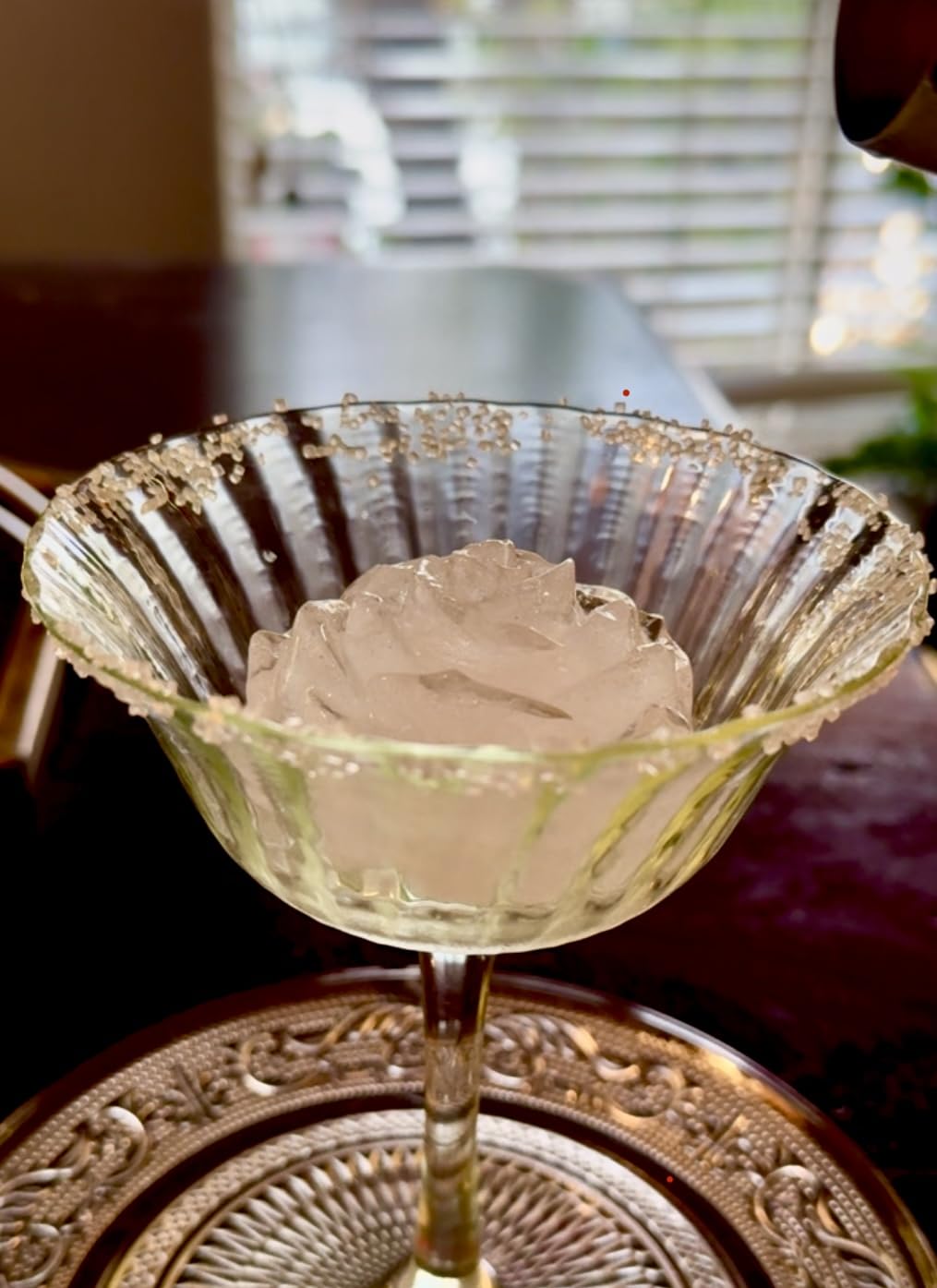 Brew Glitter - Pink Rimming Sugar (4oz, 1x Bar Tin) Cocktail Garnish for Mixed Drinks & Refreshments customer photo 2